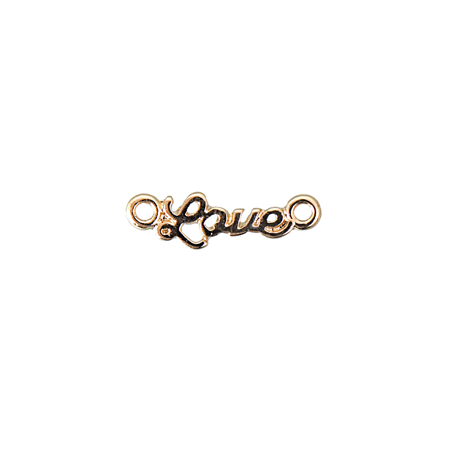 Schriftzug Love gold 19x6mm