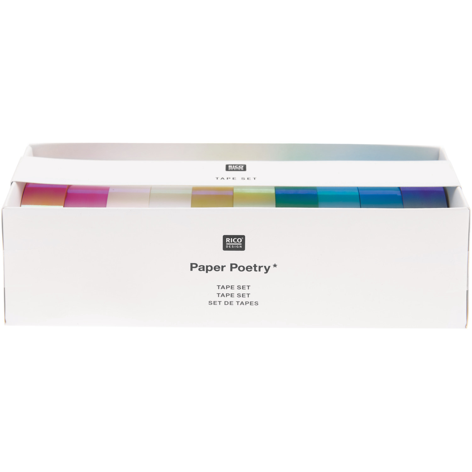 Paper Poetry Tape Mirror Rainbow Paper Poetry Tape Mirror Rainbow