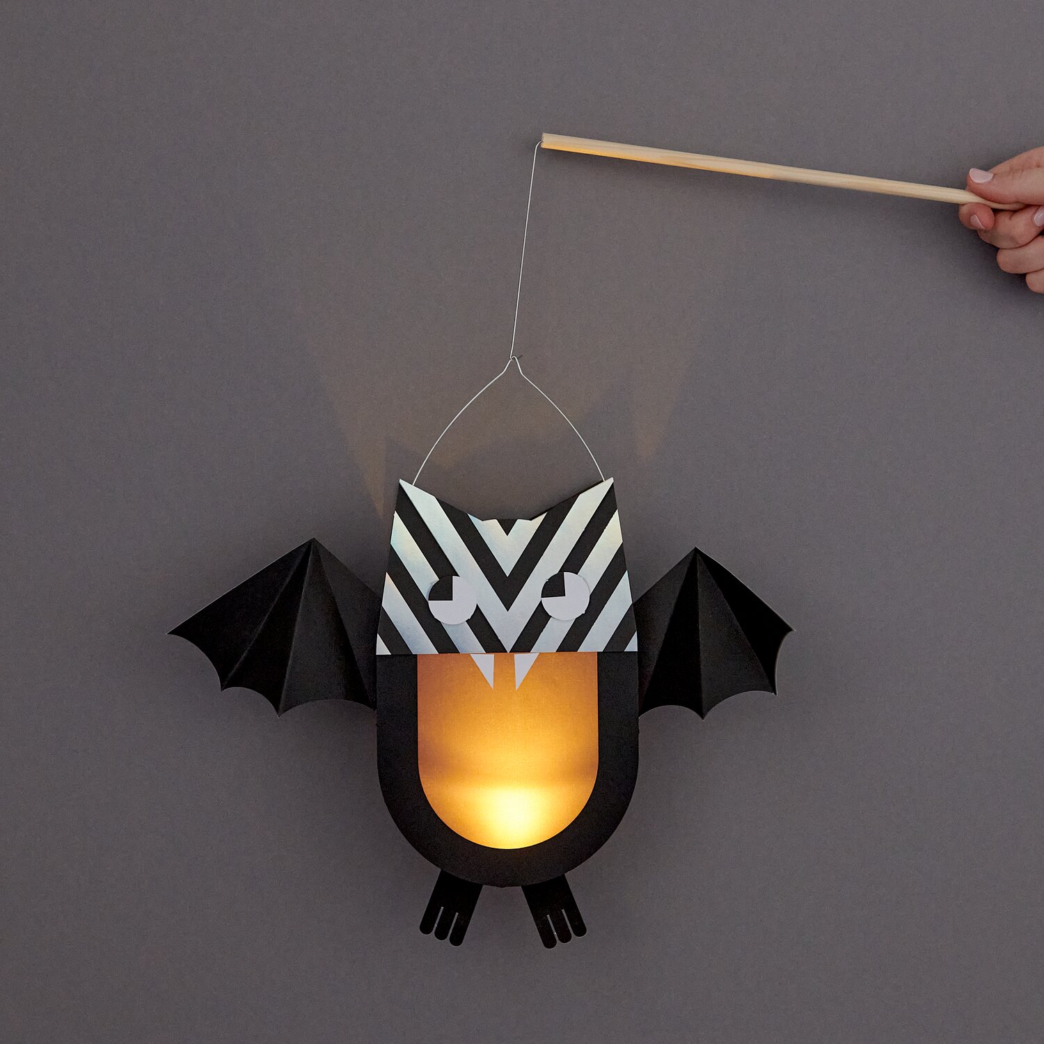 Bastelset Fledermaus-Laterne von Rico Design