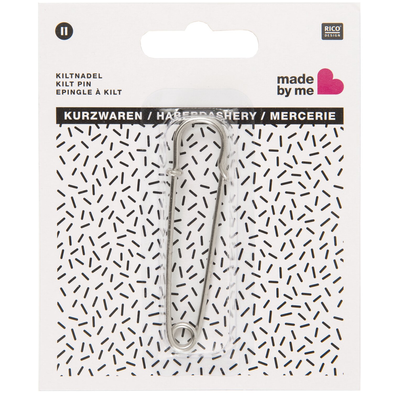 Kiltnadel 7cm von Rico Design