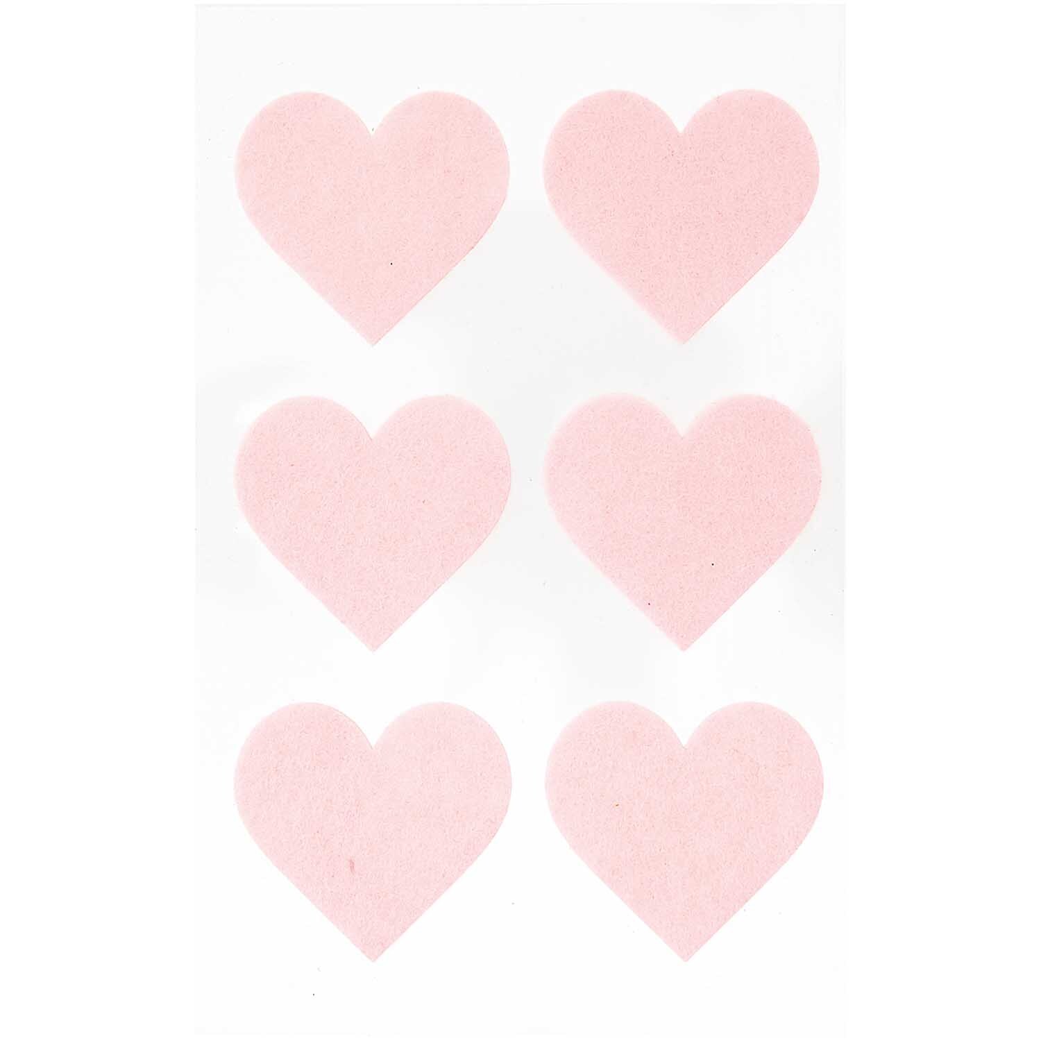 Paper Poetry Filzsticker Herzen groß 1 Blatt Paper Poetry Filzsticker Herzen groß 1 Blatt