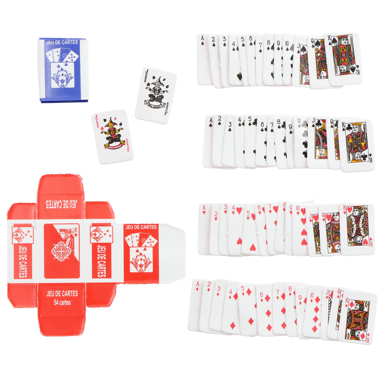 Miniatur Spielkarten von Rico Design