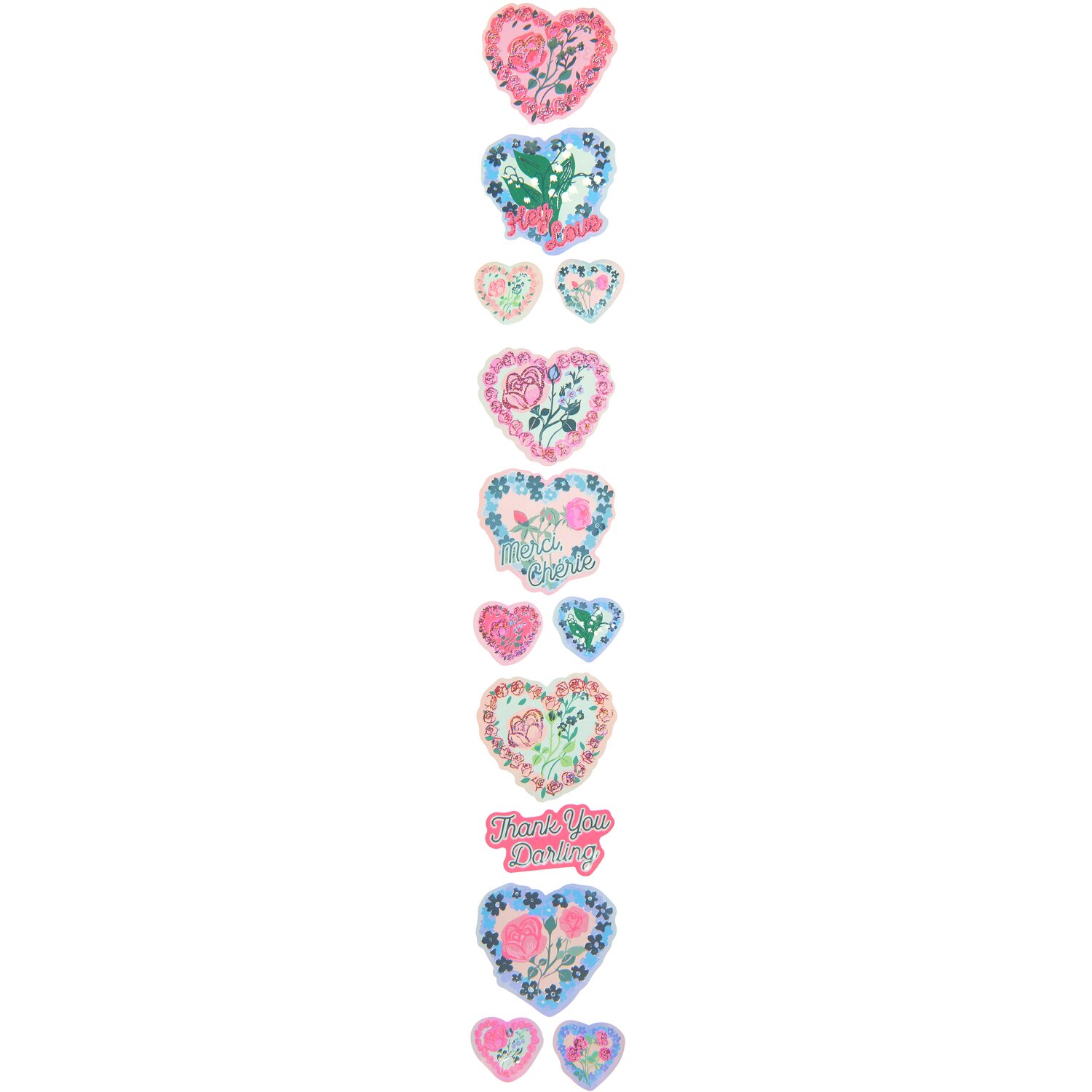 Paper Poetry Sticker Herzen Paper Poetry Sticker Herzen