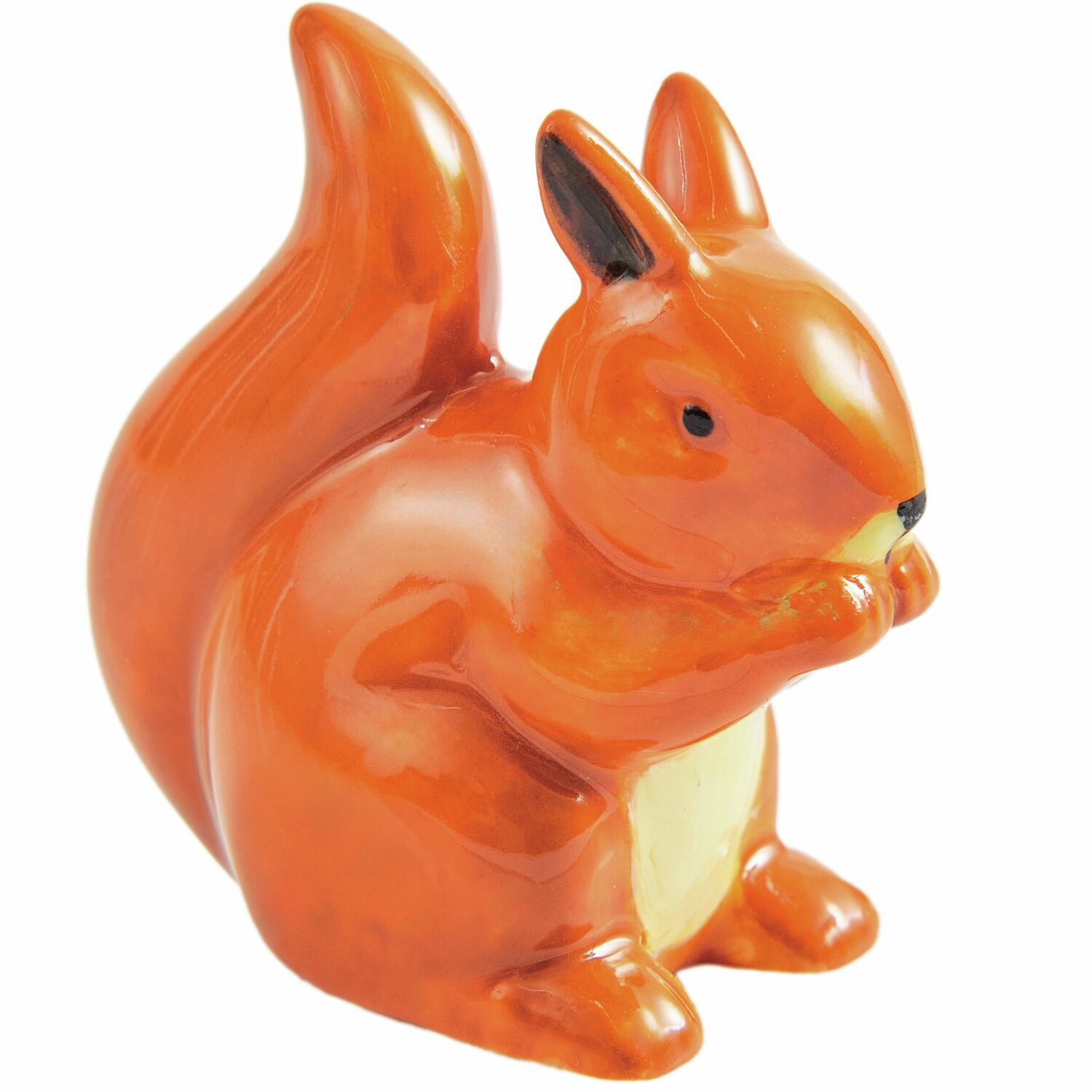 Porzellan Eichhörnchen Braun 4x3,7x2,2cm von Rico Design