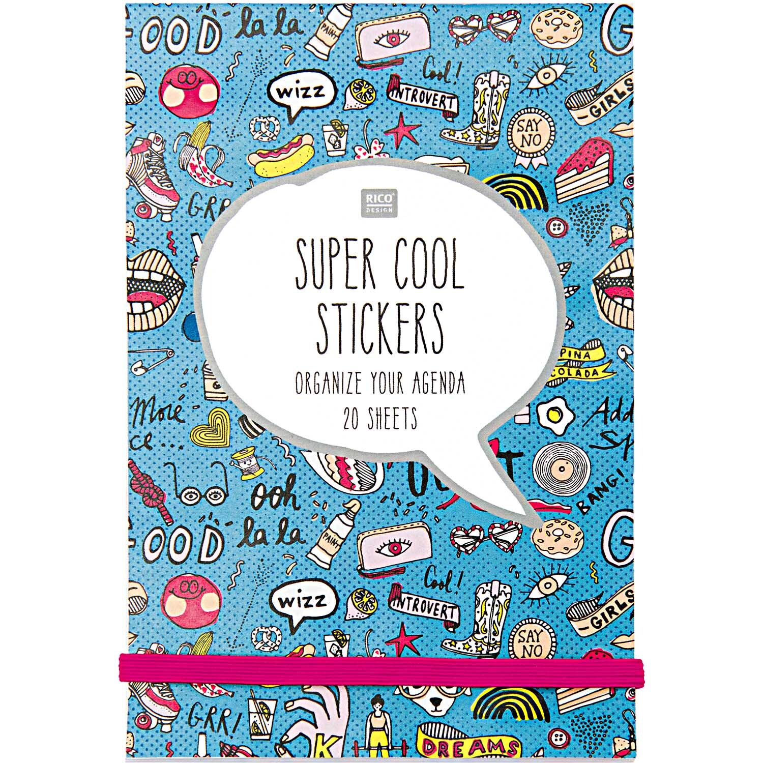 Paper Poetry Stickerbuch blau 20 Blatt Paper Poetry Stickerbuch blau 20 Blatt