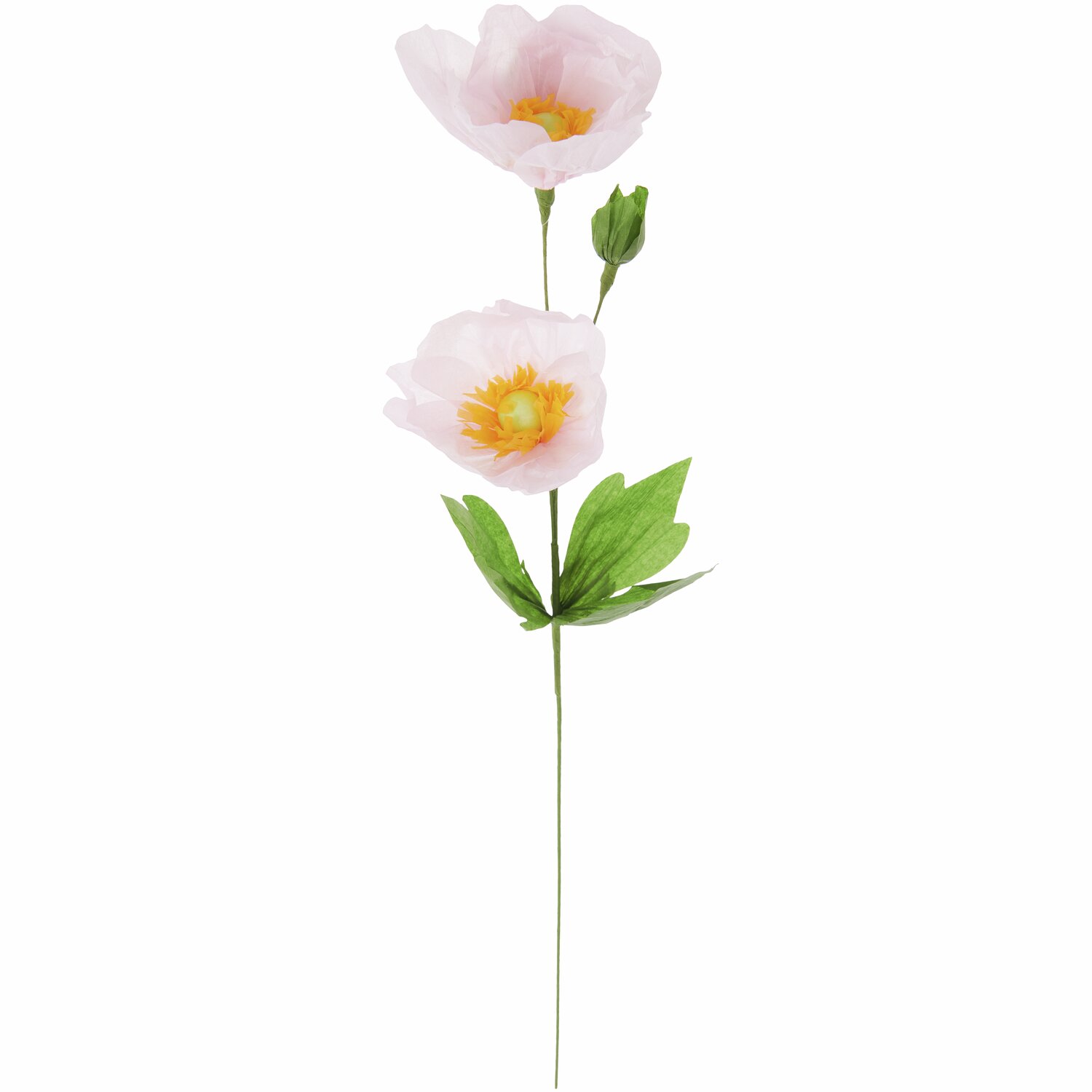 Papierblume Mohn rosa Papierblume Mohn rosa