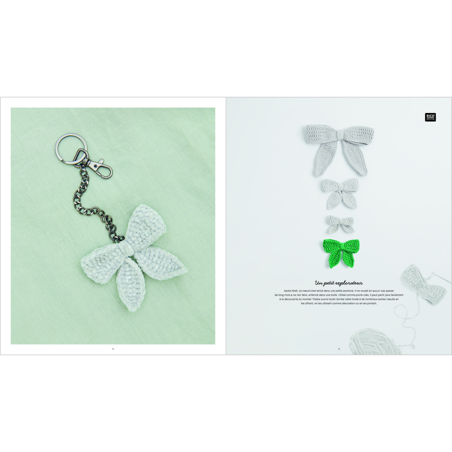 Ricorumi Put a Bow on It Sprachauswahl französisch von Rico Design