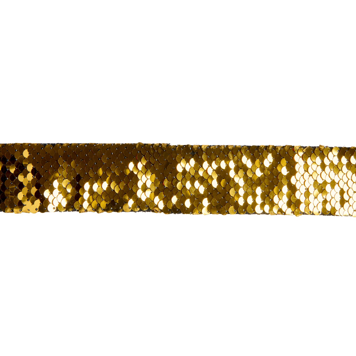 Paillettenband Rot-Gold 38mmx2m von Rico Design