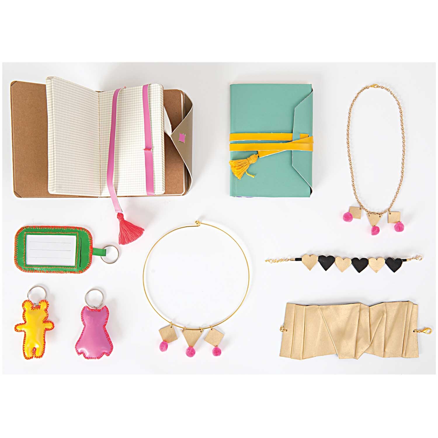 Kunstleder Set fashion 14,8x21cm 5 Stück Kunstleder Set fashion 14,8x21cm 5 Stück