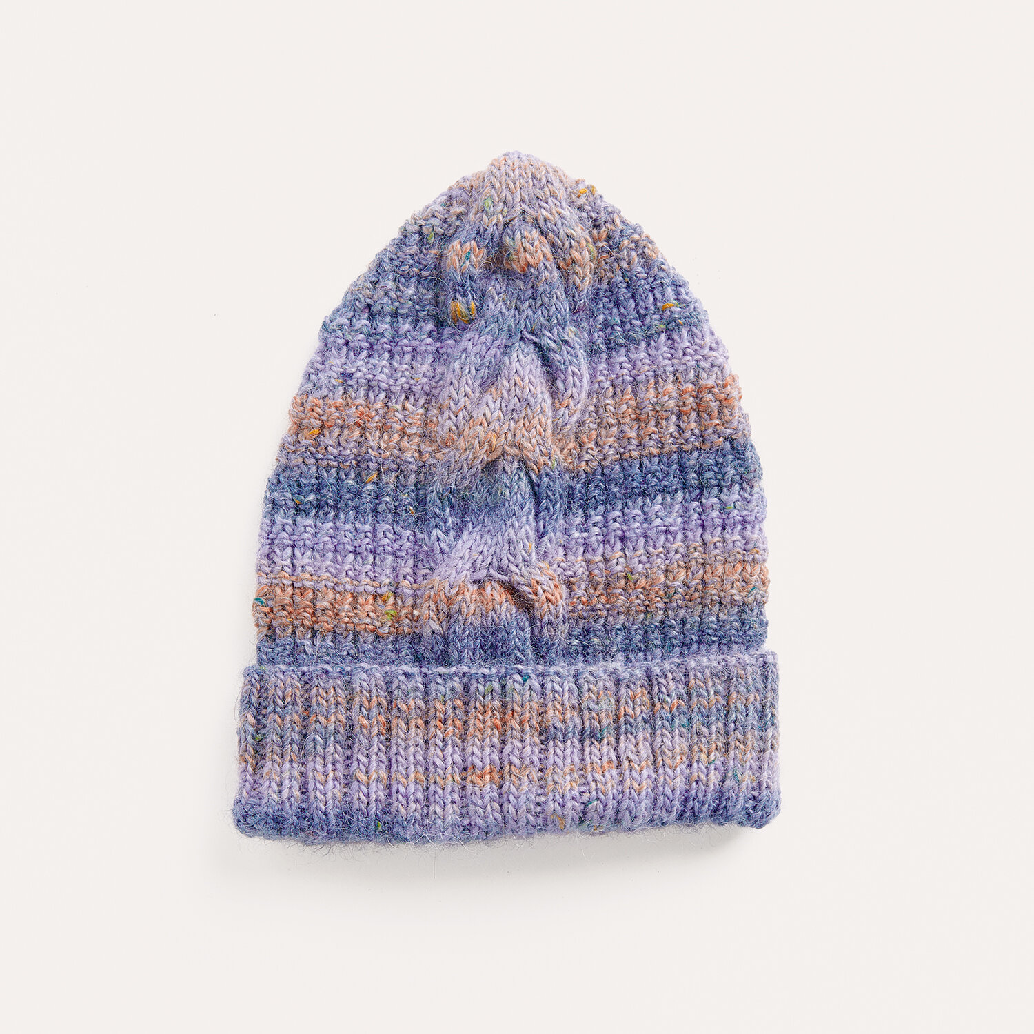 Strickanleitung Mütze und Stulpen aus Creative Alpaca Melange aran von idee. Creativmarkt 