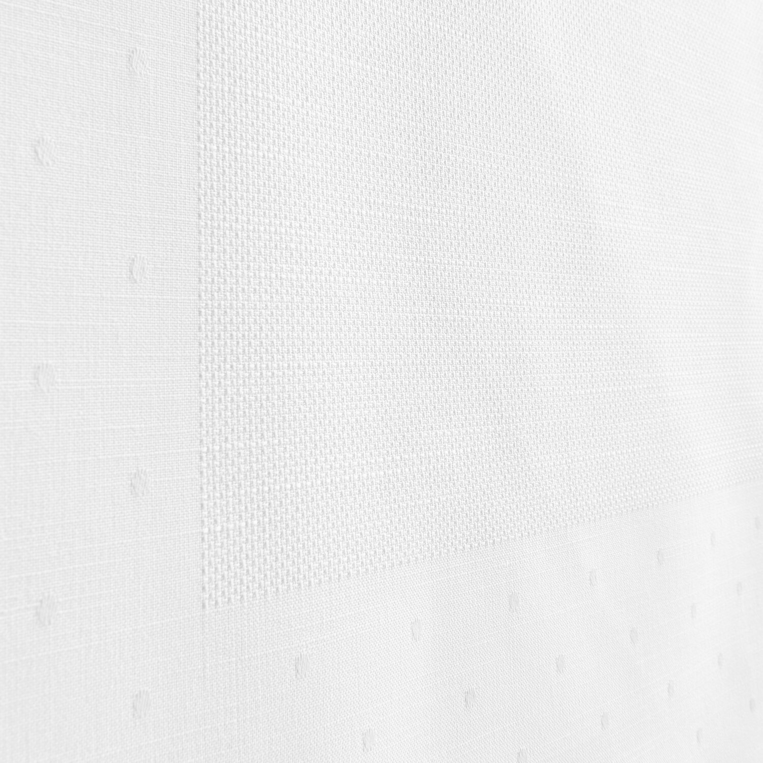 Tischdecke weiß zum Besticken 90x90cm von Rico Design