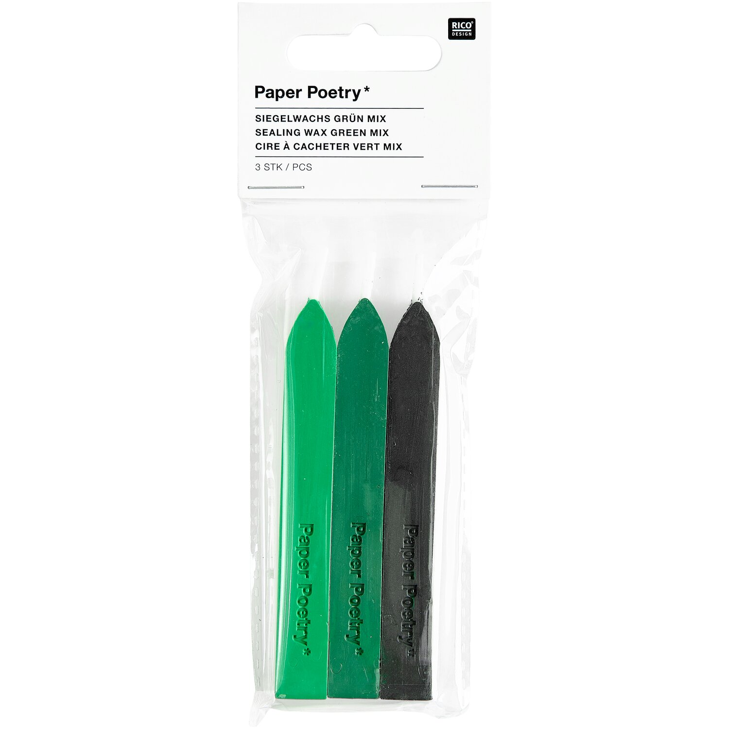 Siegelwachs Sticks Farbe Grüntöne von Rico Design