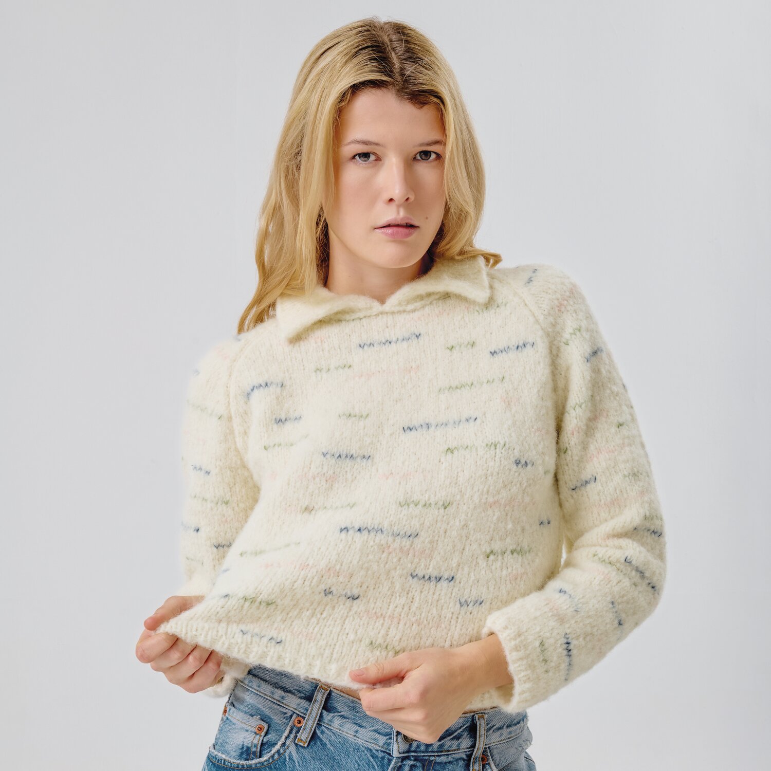 Strickset Pullover Modell 13b aus Made by Me No. 21 von Rico Design