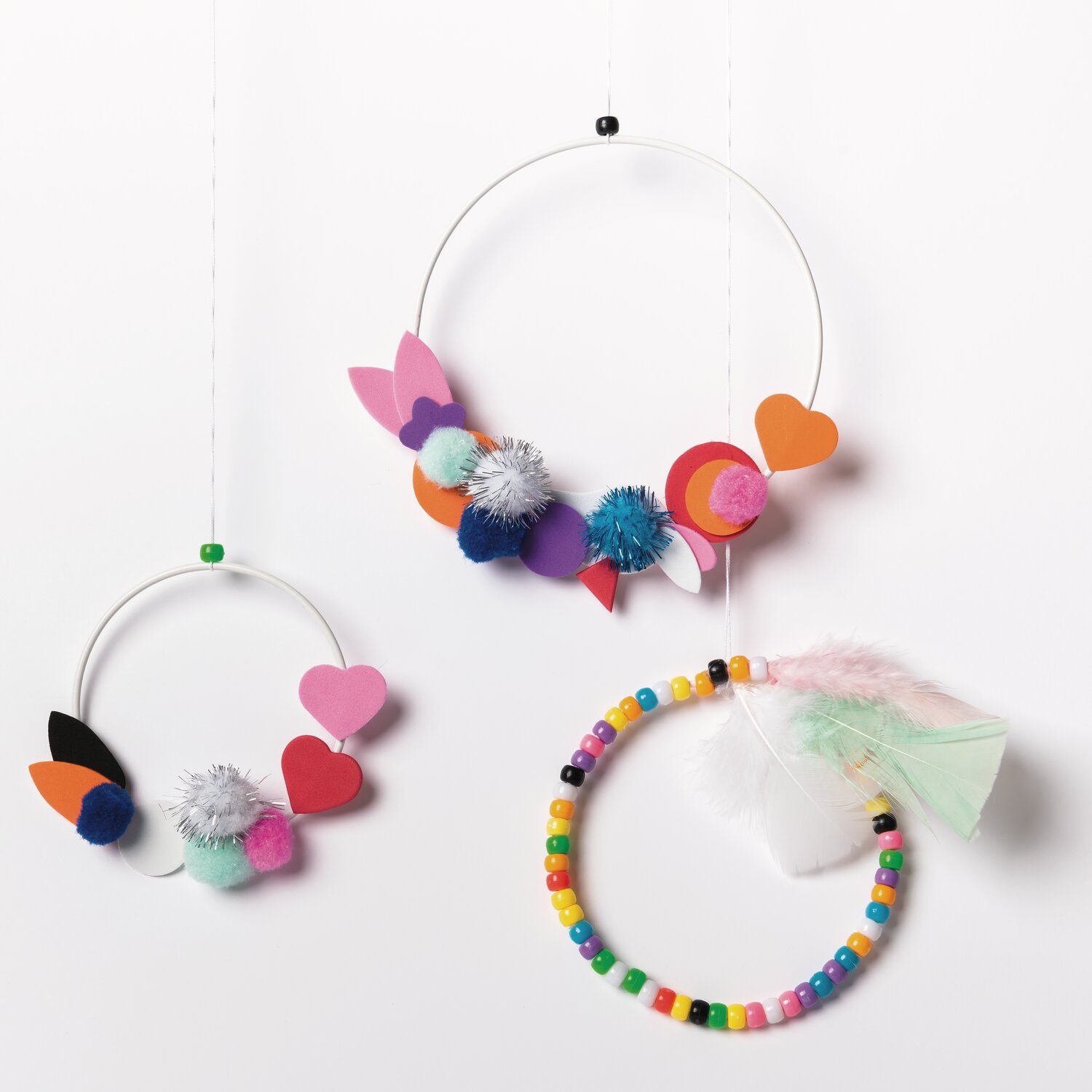 DIY-Bastelset bunt ca. 100-teilig von Rico Design