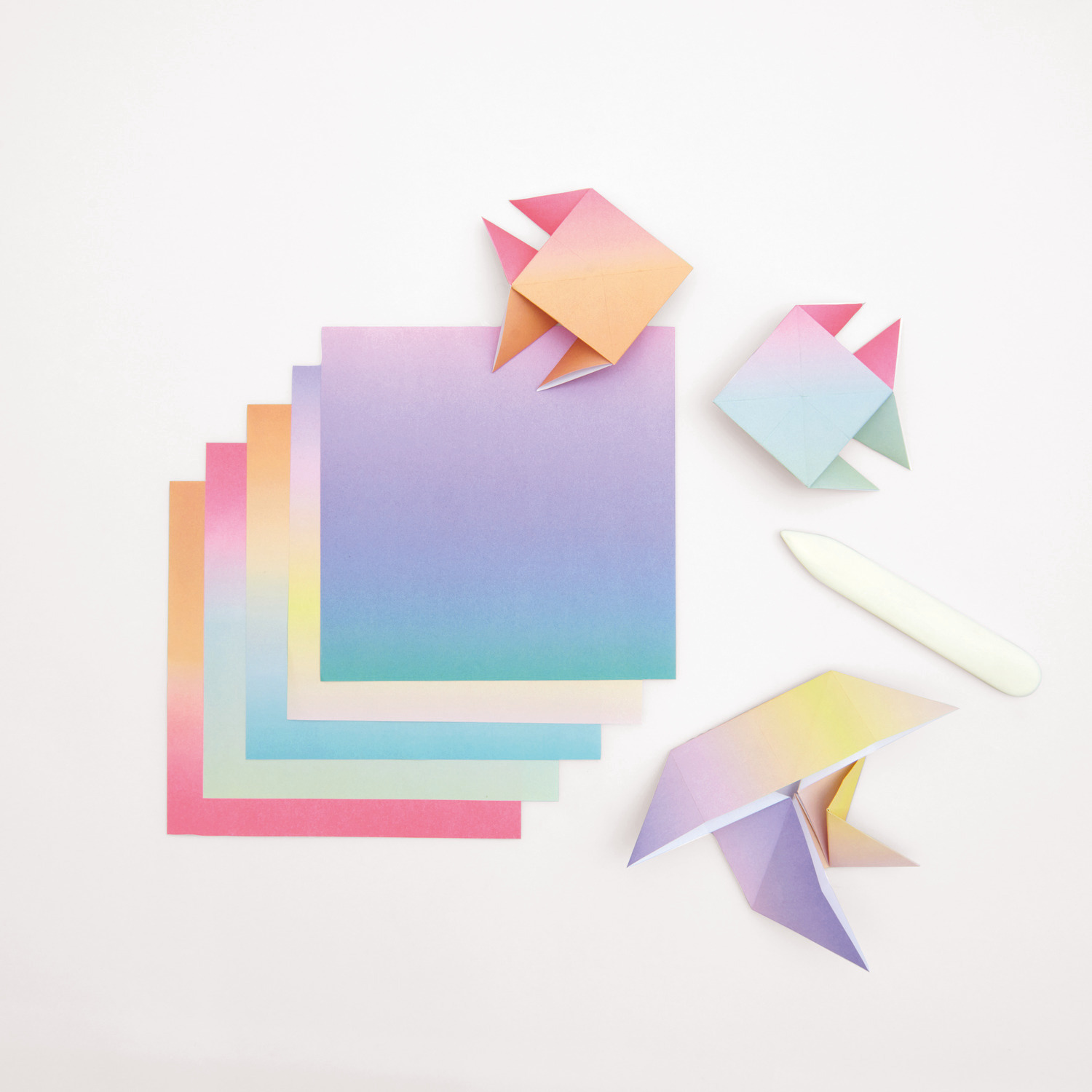 Paper Poetry Origami Linear Gradient Paper Poetry Origami Linear Gradient