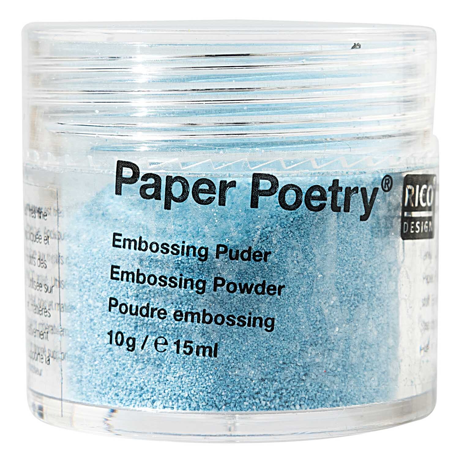 Paper Poetry Embossingpuder türkis perlmutt 10g Paper Poetry Embossingpuder türkis perlmutt 10g