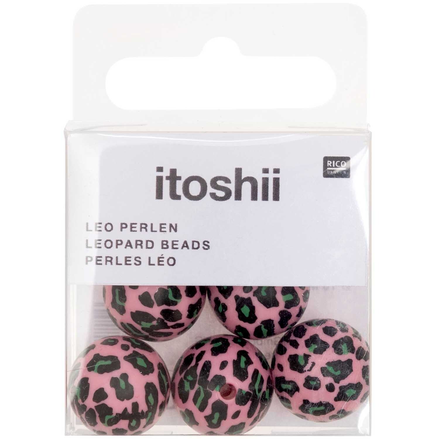 Perlen Acid Leo 16mm 6 Stück Perlen Acid Leo 16mm 6 Stück