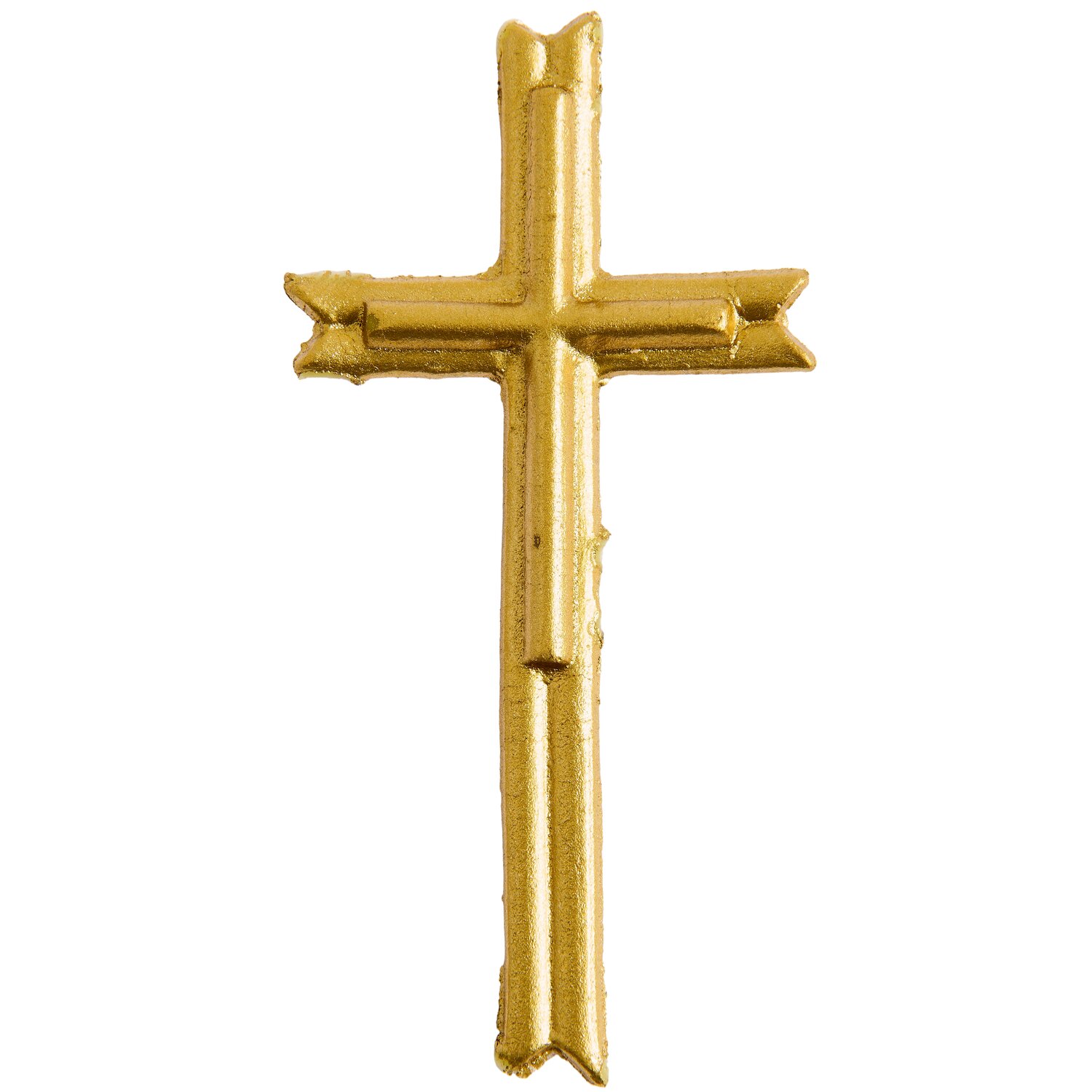 Wachsdekor Kreuz Gold von Rico Design