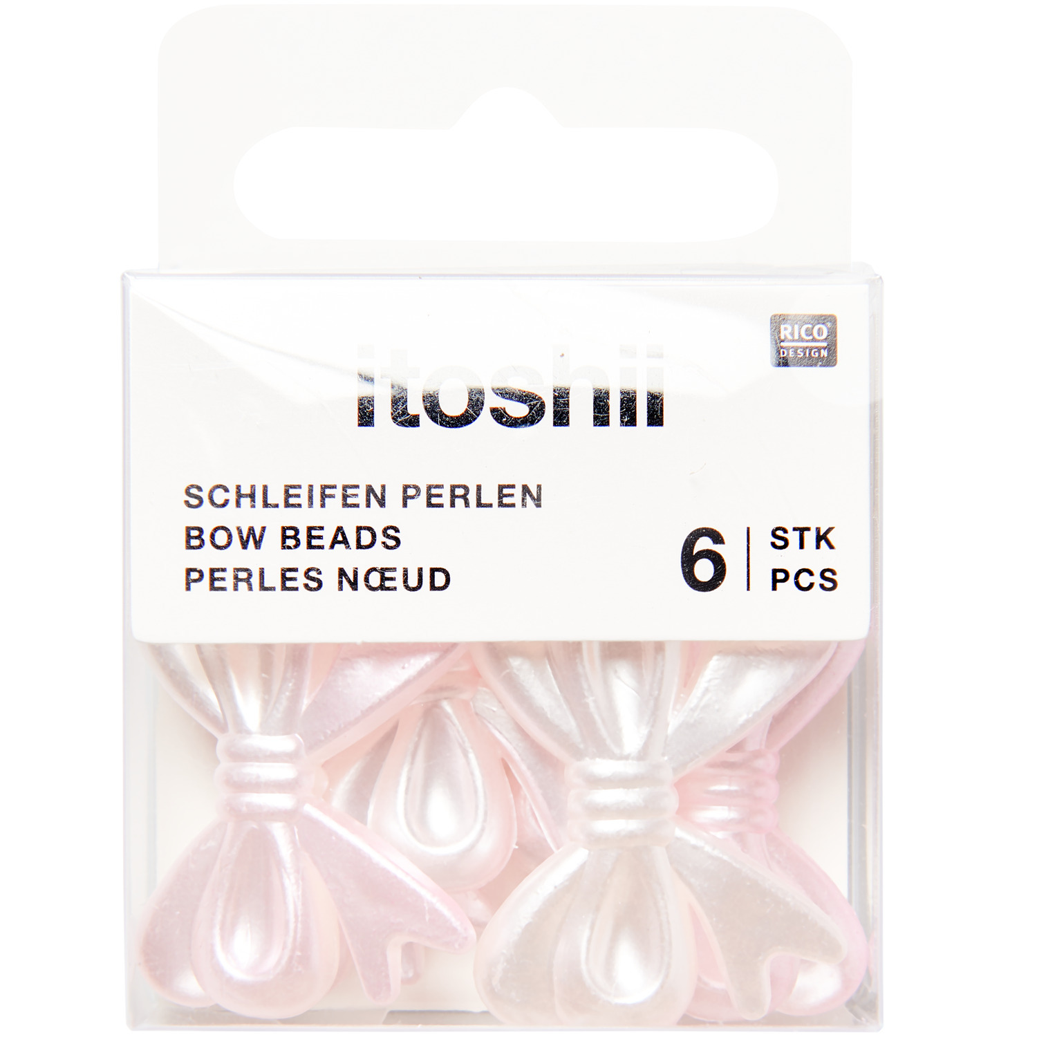 itoshii Schleifen Perlen Perlrosa itoshii Schleifen Perlen Perlrosa
