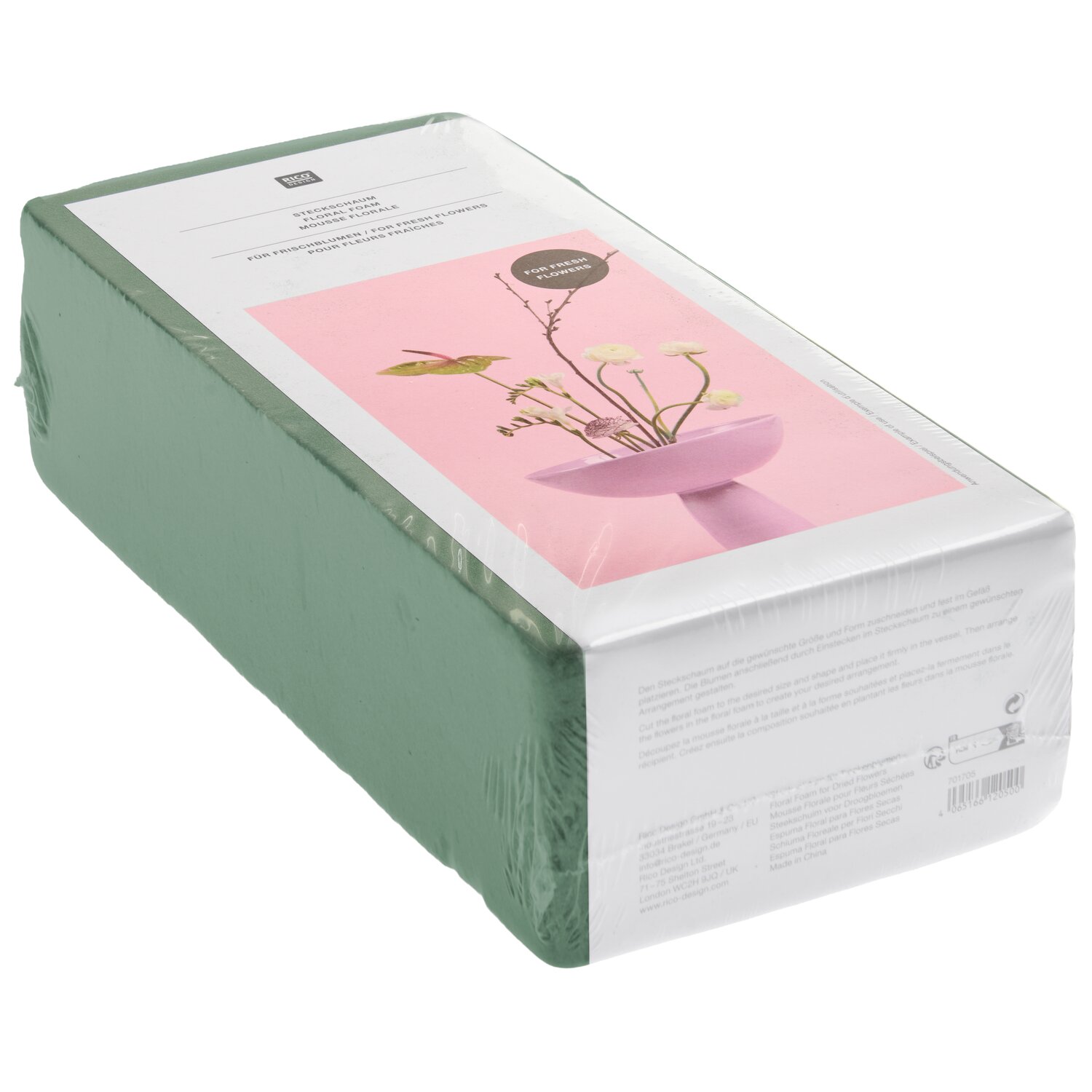 Steckschaum für Frischblumen 7x23x11cm von Rico Design