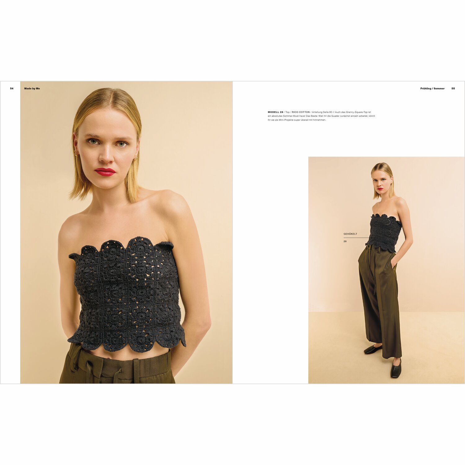 Made by Me No. 22 Frühjahr-Sommer Sprachauswahl deutsch von Rico Design