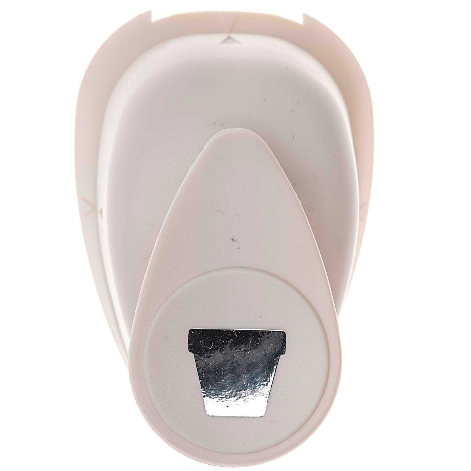 MOTIVSTANZE, BLUMENTOPF 16 MM von Rico Design in Weiß. Ideal für kreative Bastelprojekte.