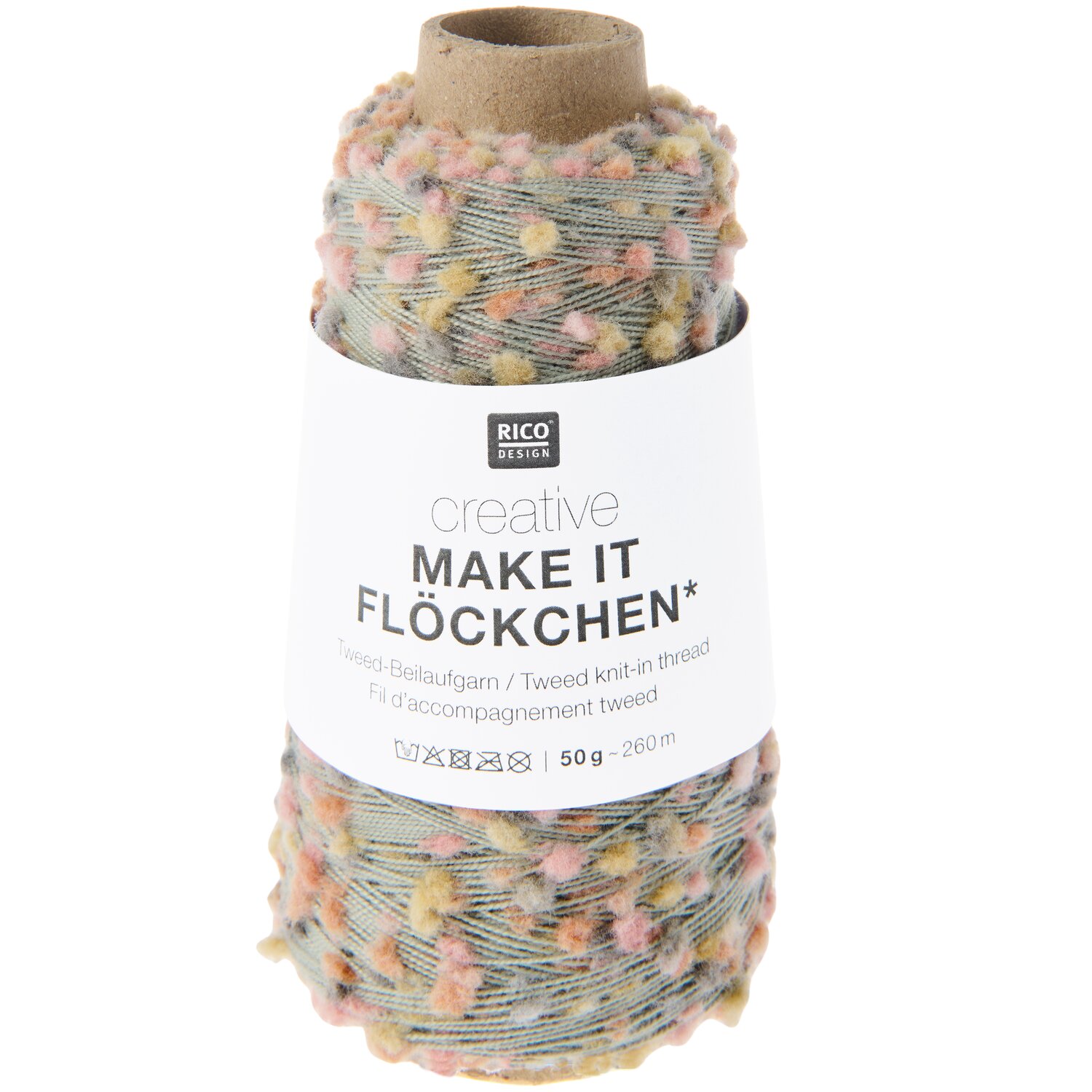 Creative Make It Flöckchen 50g 260m Farbe Earthy von Rico Design