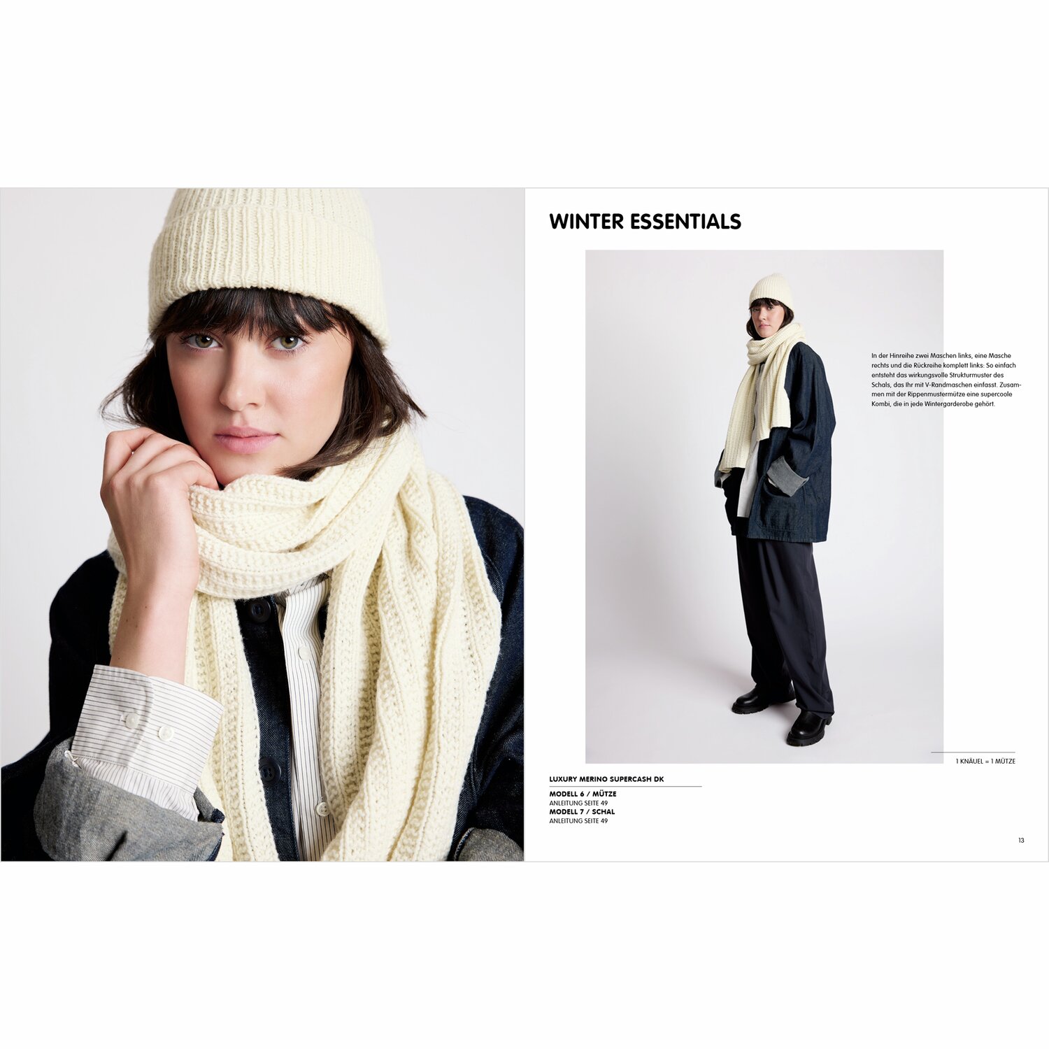Luxury Knits - Premium Natural Fibres Sprachauswahl deutsch von Rico Design Luxury Knits - Premium Natural Fibres Sprachauswahl deutsch von Rico Design