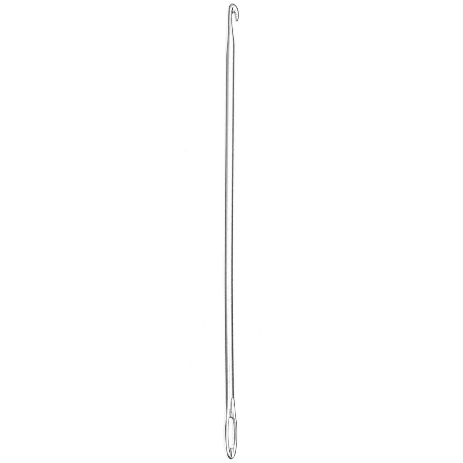 Häkelnadel mit Öse Silber von Rico Design