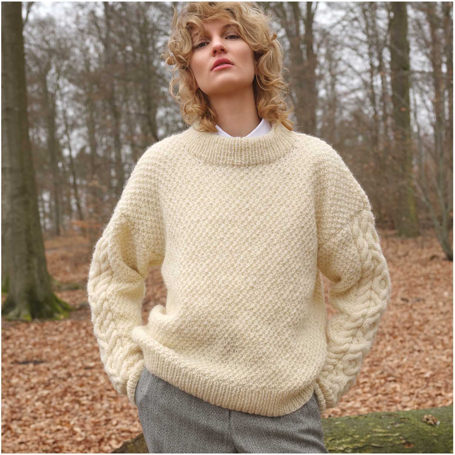 Essentials Organic Wool aran Essentials Organic Wool aran