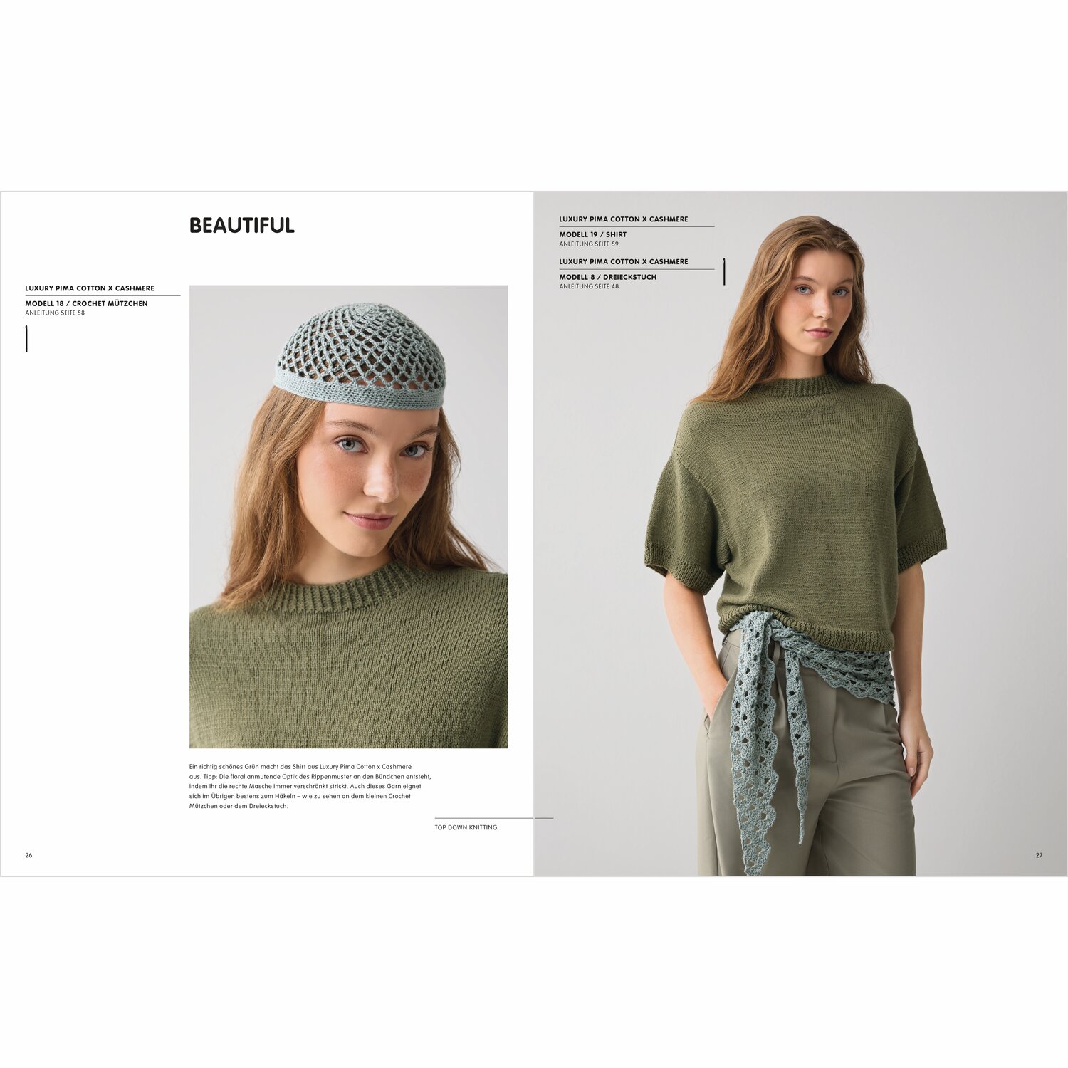 Luxury Knits - Summer Pieces Sprachauswahl deutsch von Rico Design