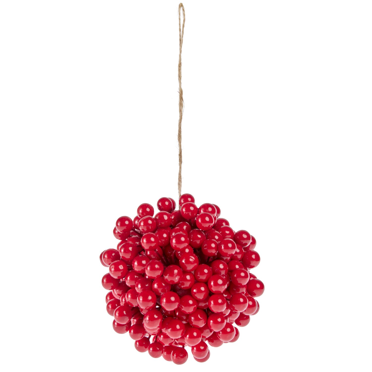 Beerenkugel 15,5cm Farbe Rot von Rico Design
