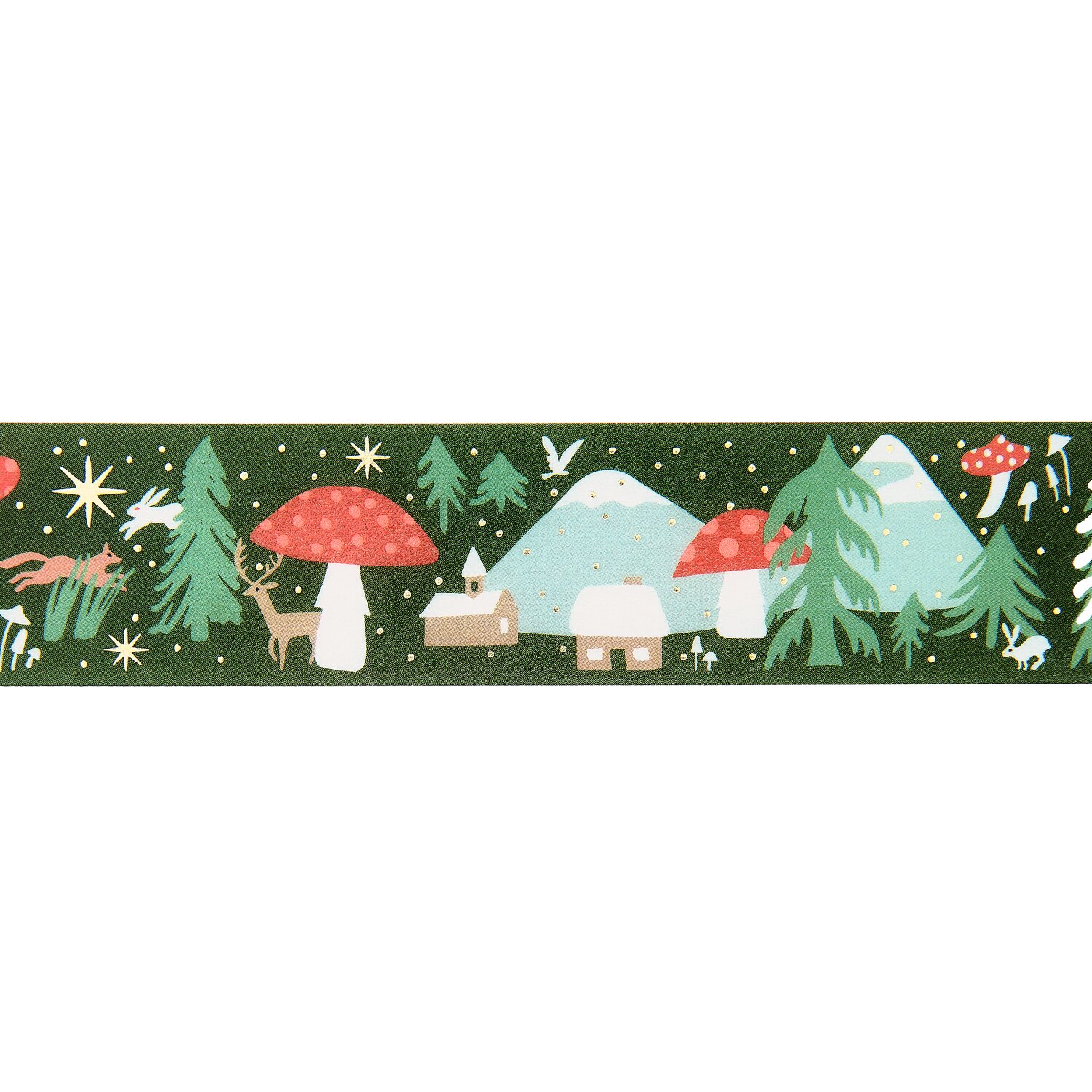 Paper Poetry Tape Advent Winterlandschaft 3cmx10m von Rico Design