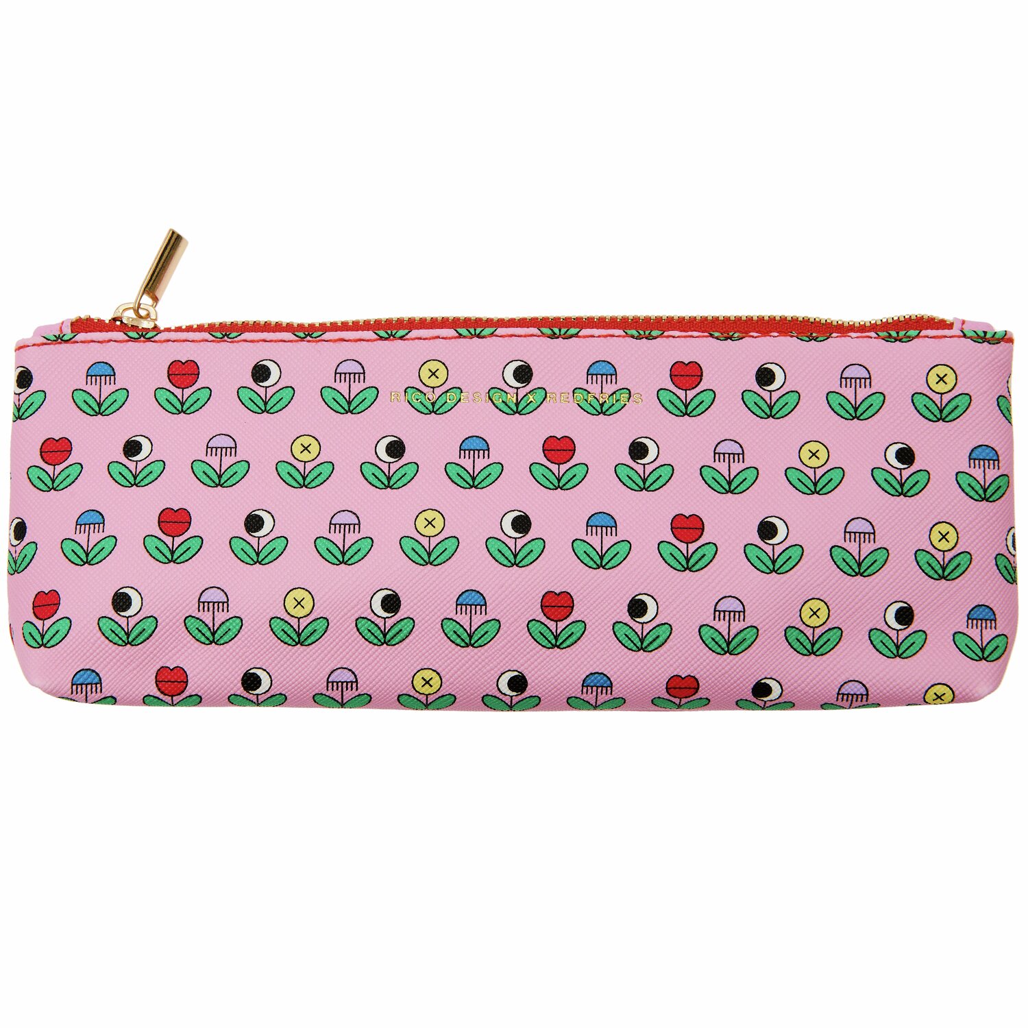 Rico Design x Redfries Etui M Blumen 20x6,5cm von Rico Design