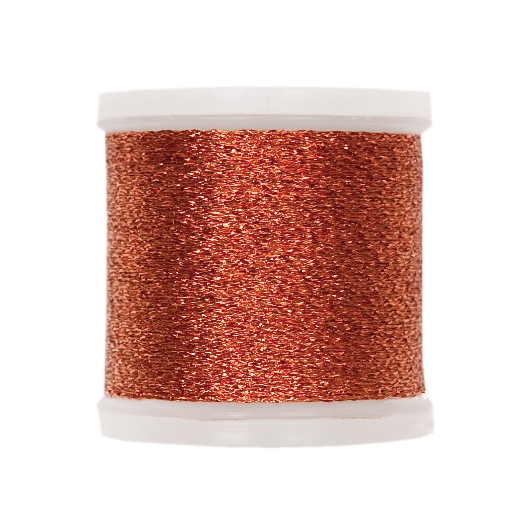 Sticktwist Metallic No. 40 200m Farbe Kupfer von Rico Design