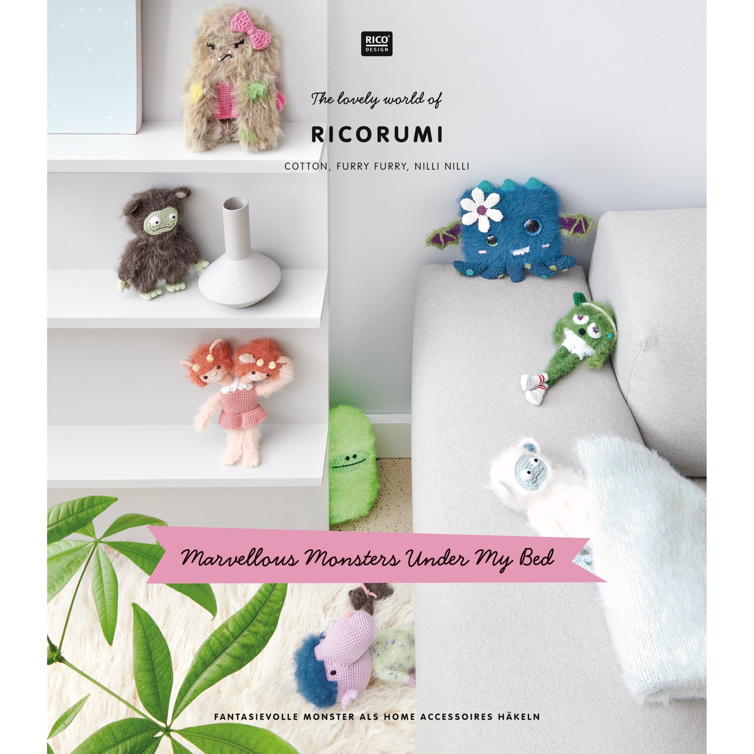 Ricorumi Marvellous Monsters Under my Bed Sprachauswahl deutsch von Rico Design