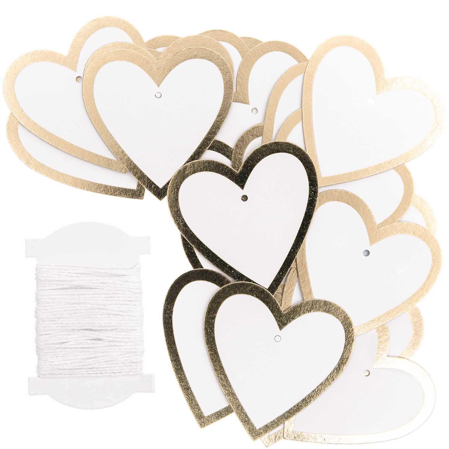 Paper Poetry Papieranhänger Herzen M 24 Stück Paper Poetry Papieranhänger Herzen M 24 Stück