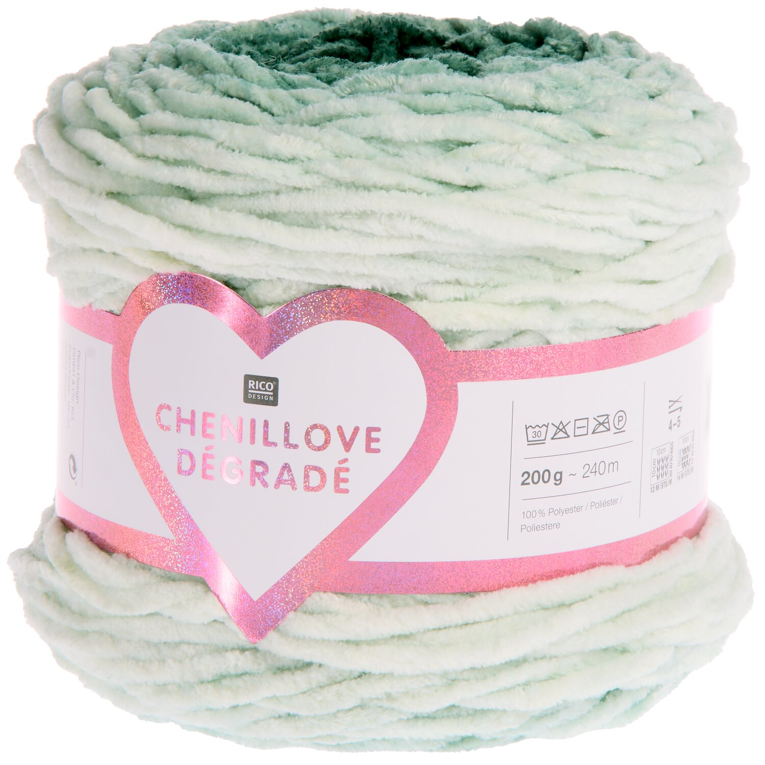 Chenillove Dégradé 200g 240m Farbe Efeu von Rico Design