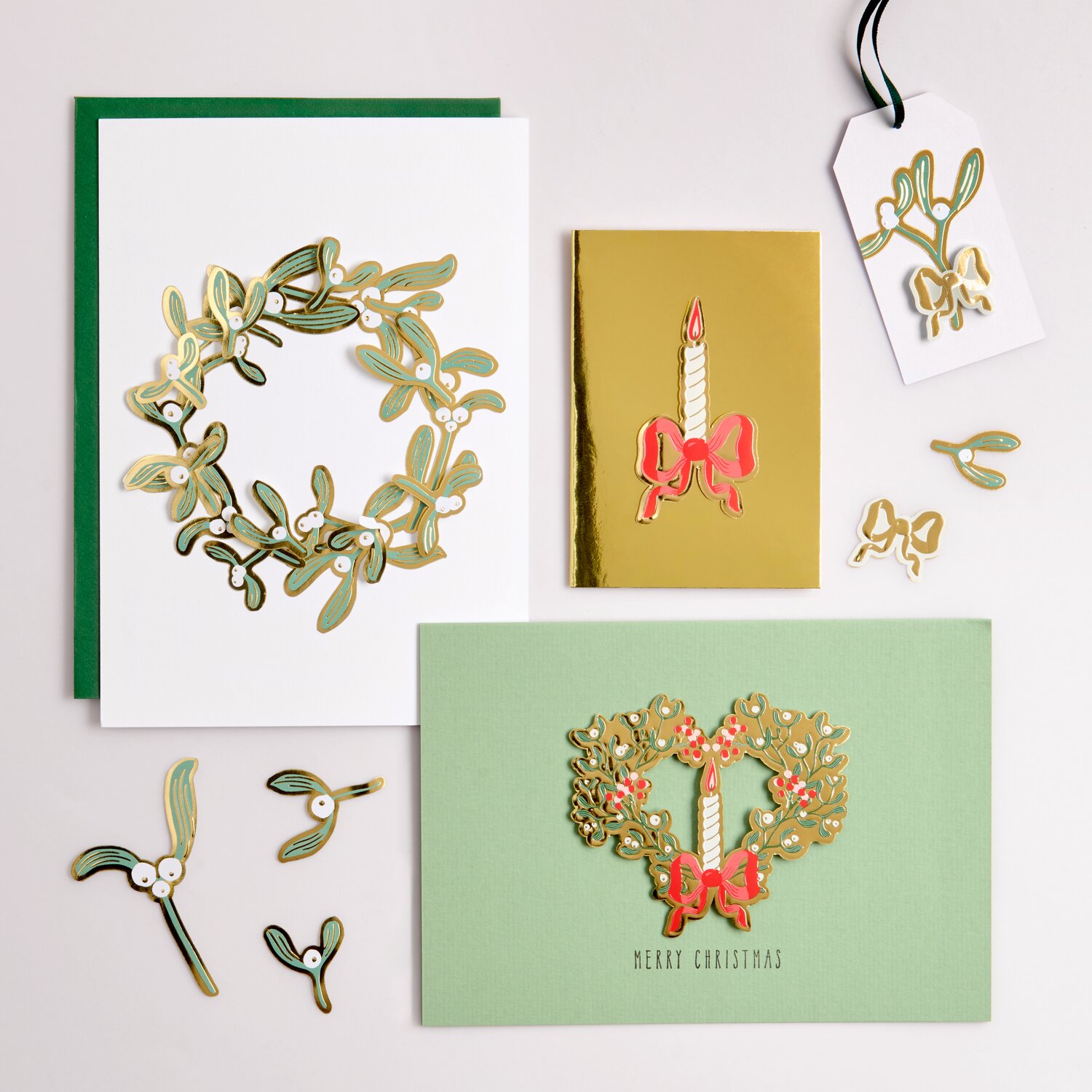 Paper Poetry Glanzbilder Advent Herzen 1 Bogen von Rico Design