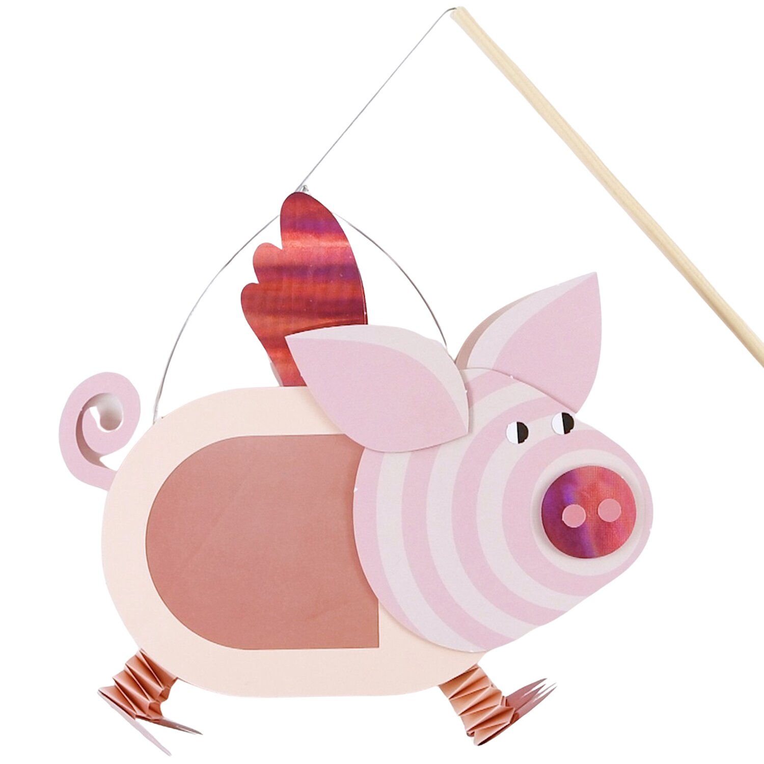 Bastelset Schweinchen-Laterne von Rico Design