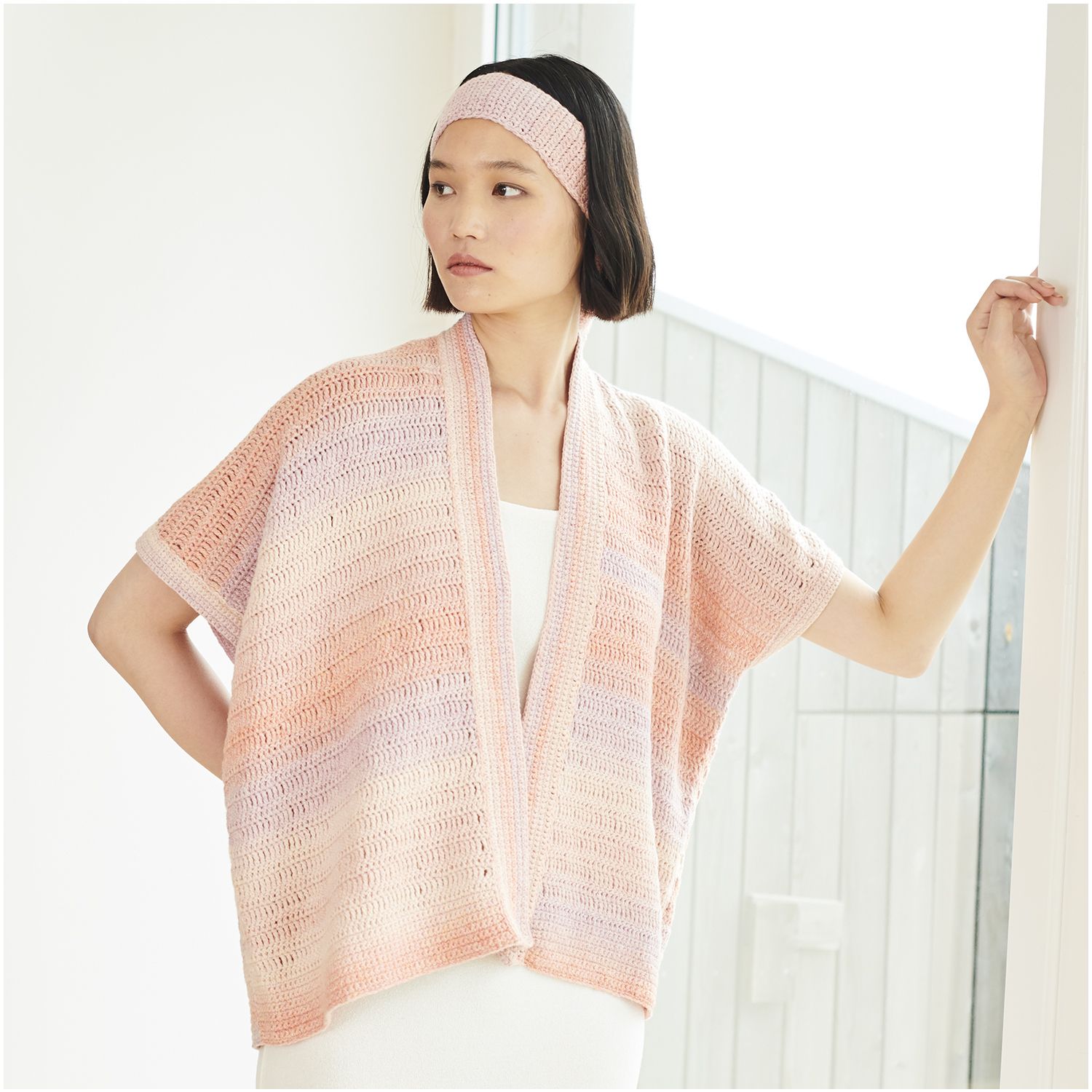 Häkelset Weste Modell 06 aus Lovewool Nr. 18