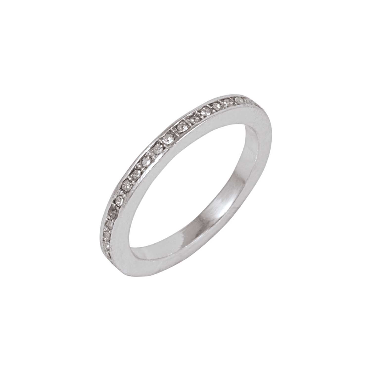 Ring Strass weiß 16mm Ring Strass weiß 16mm