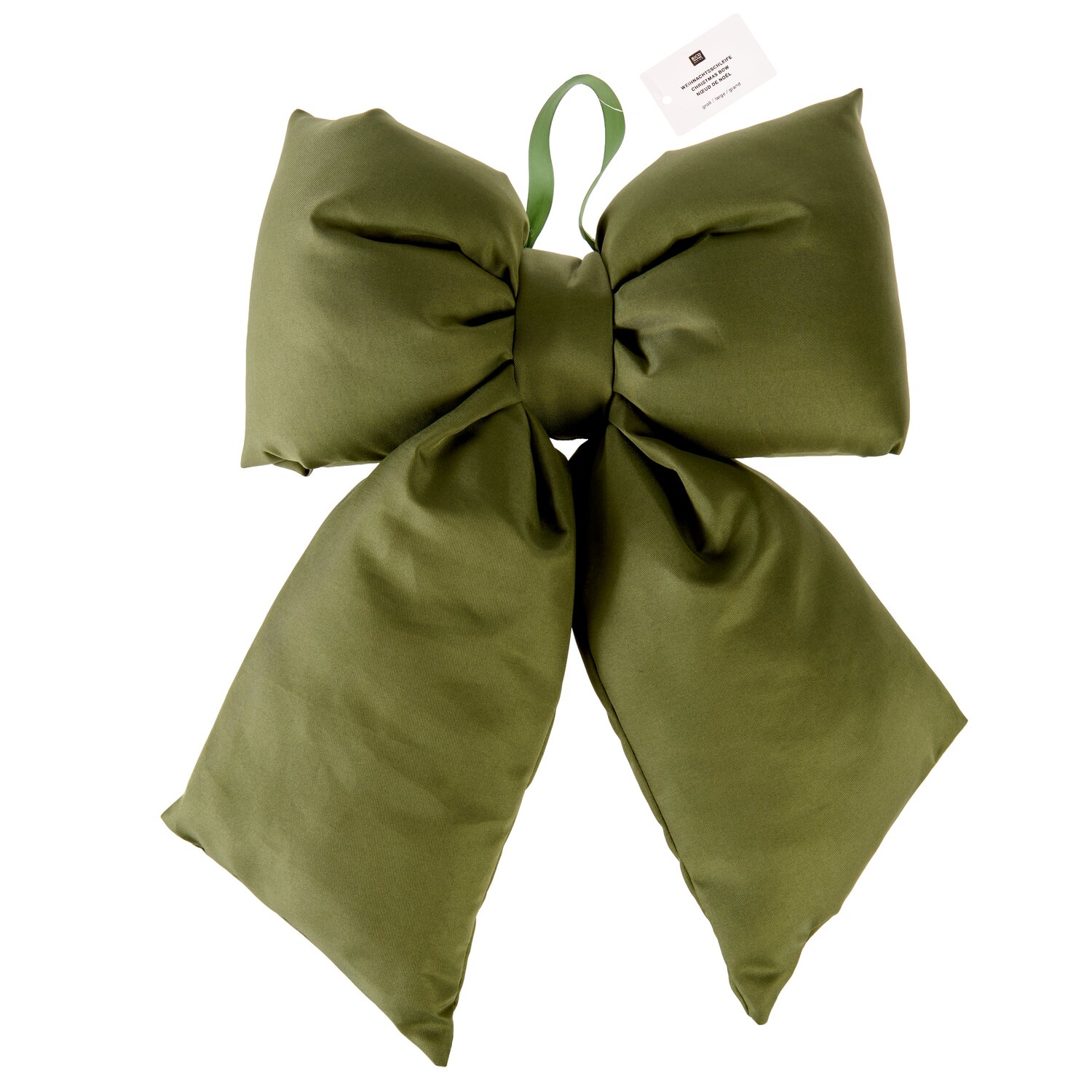 Weihnachtsschleife 40x57x11cm Farbe Grün von Rico Design
