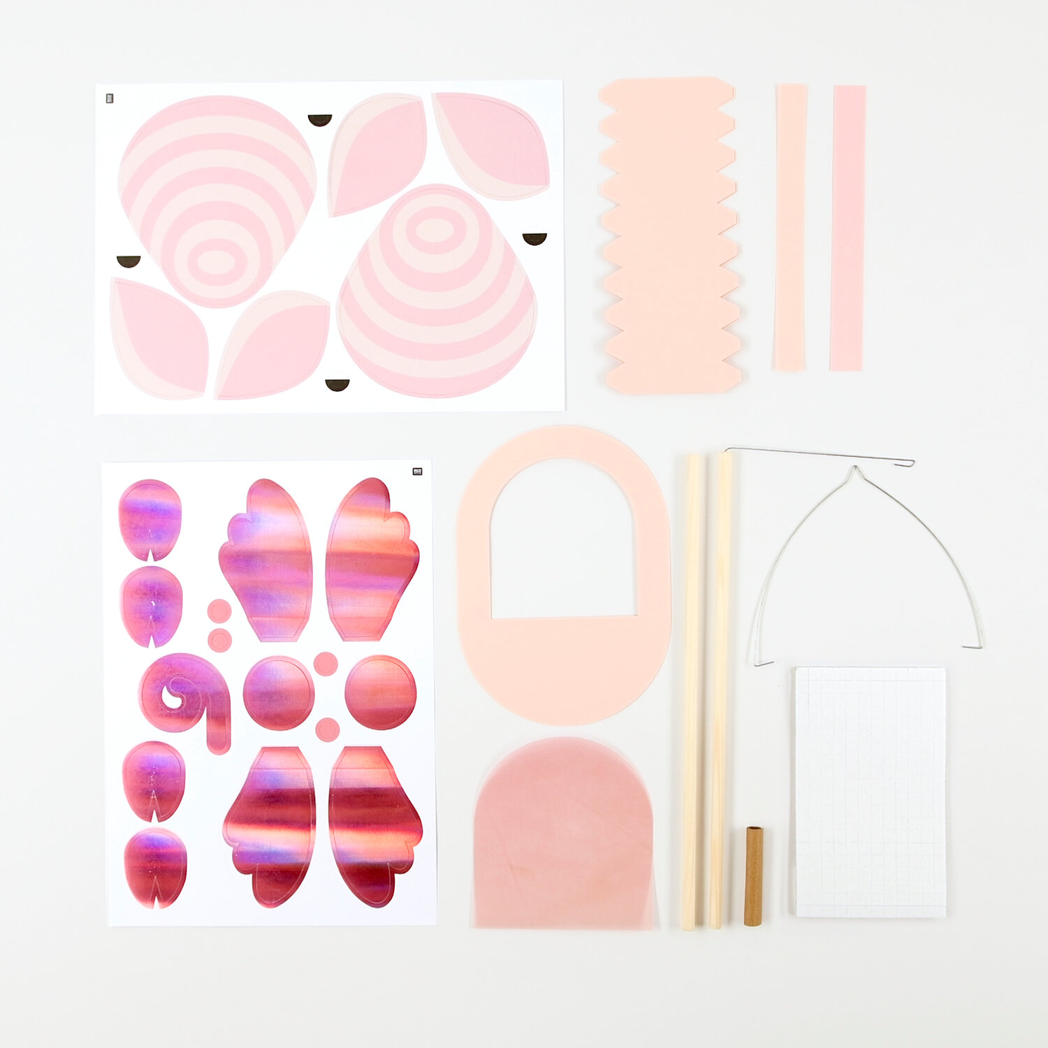 Bastelset Schweinchen-Laterne von Rico Design