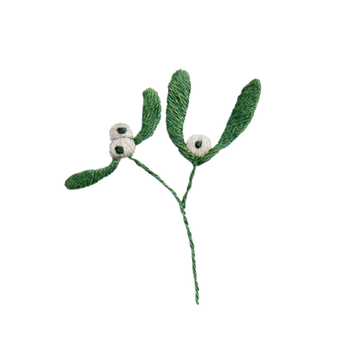 Stick & Stitch Packung Mistelzweige von Rico Design