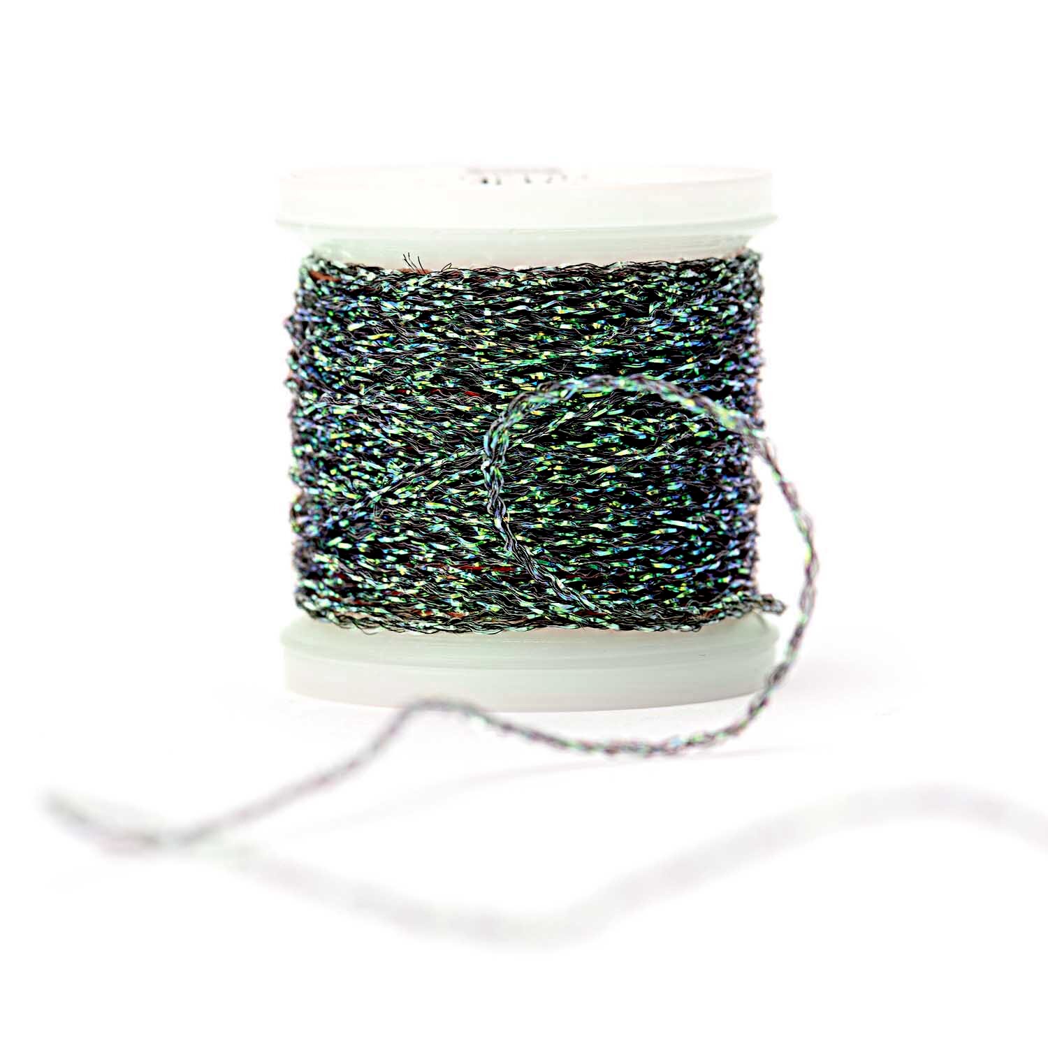 Sticktwist Metallic No. 10 40m Farbe Grün von Rico Design