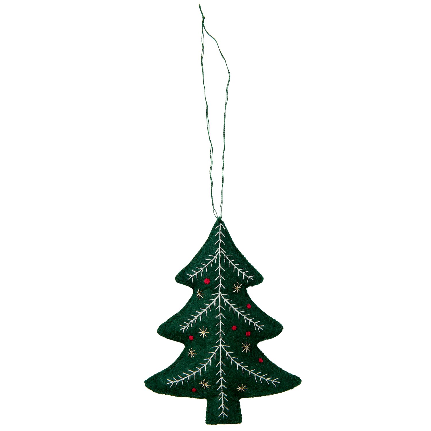 Stickpackung Filzanhänger Weihnachtsbaum von Rico Design