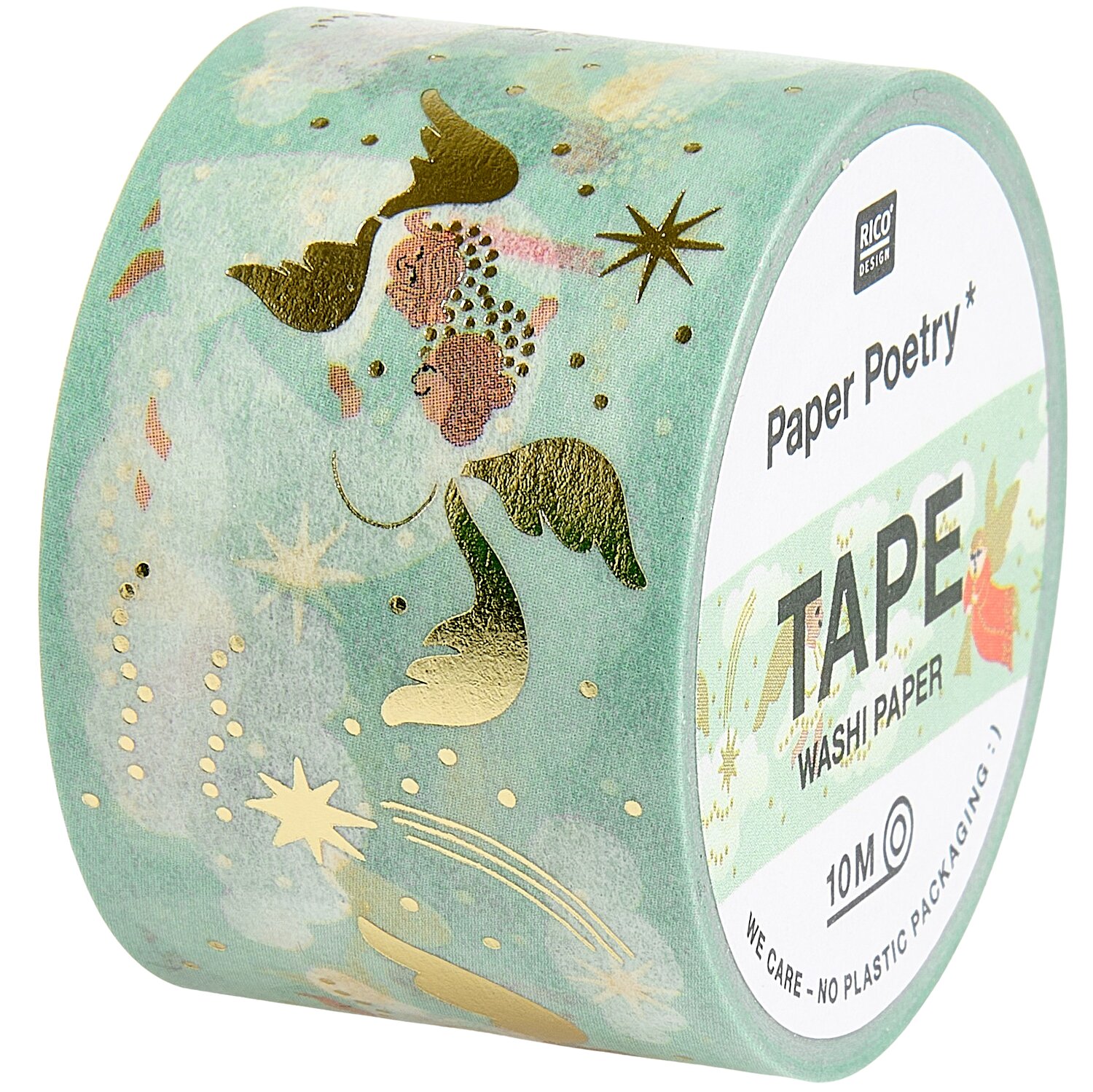 Paper Poetry Tape Advent Engel 3cmx10m von Rico Design