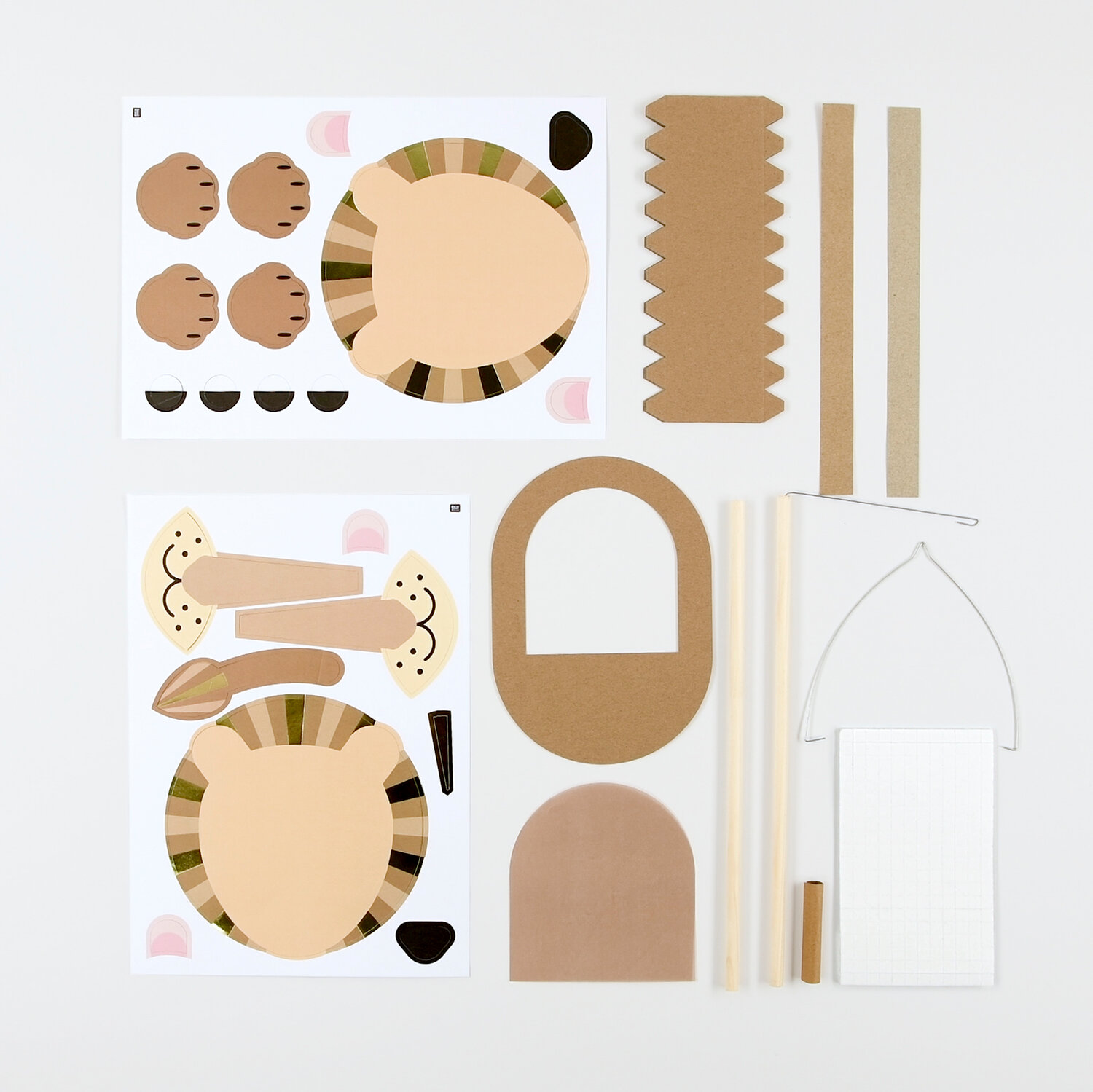 Bastelset Löwe-Laterne von Rico Design