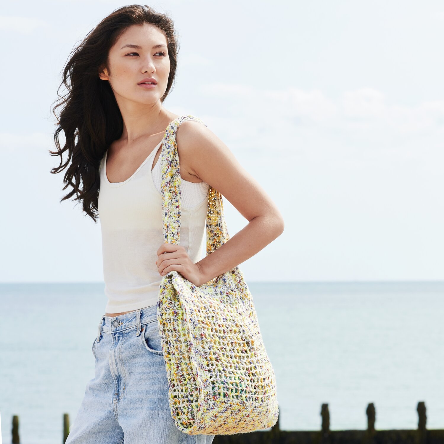 Häkelset Tasche Modell 28 aus Lovewool No. 22 von Rico Design